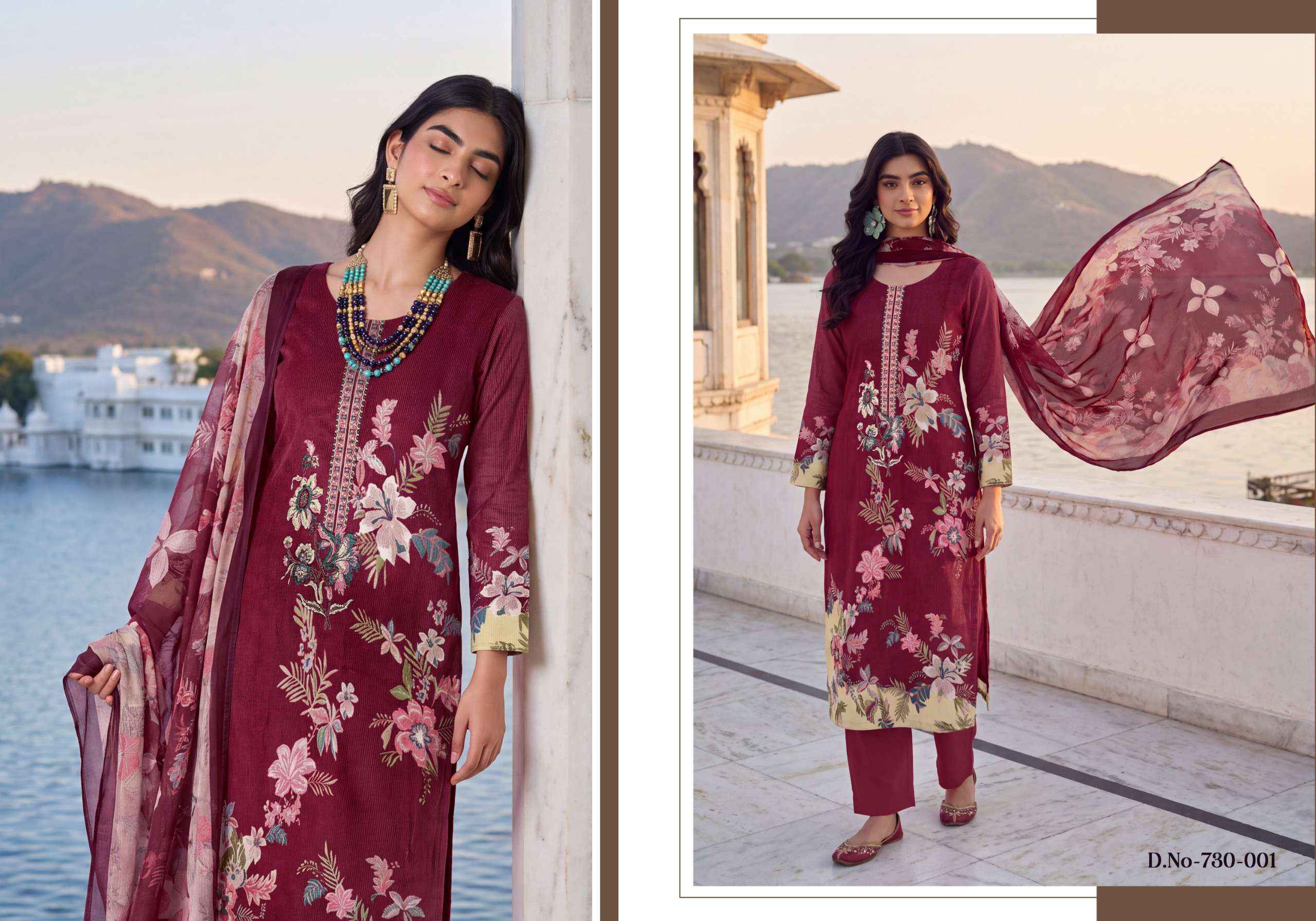 Zulfat Faiza Jam Cotton Dress Material 4 pcs Catalogue