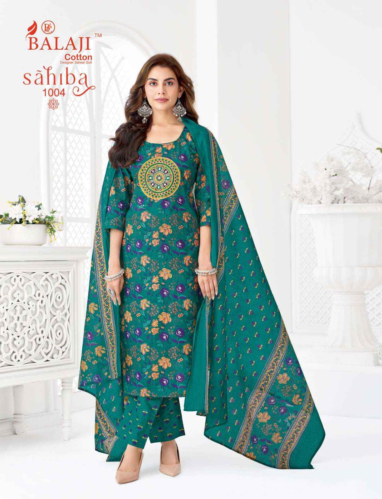 Balaji Sahiba Vol 1 Readymade Cotton Dress 8 pcs Catalogue