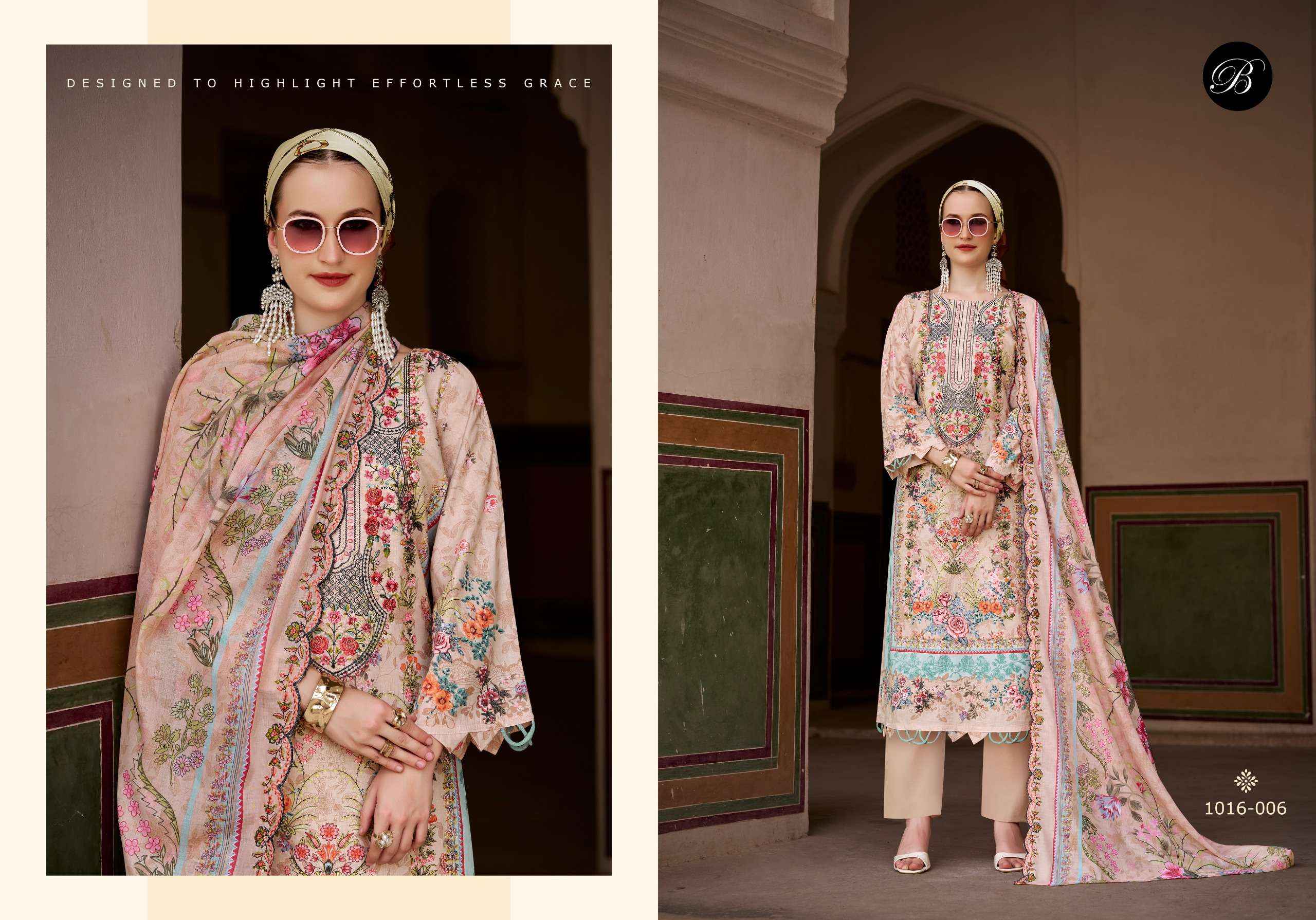 BELLIZA GUZARISH VOL 26 present Wholesale designer Dress material in ...