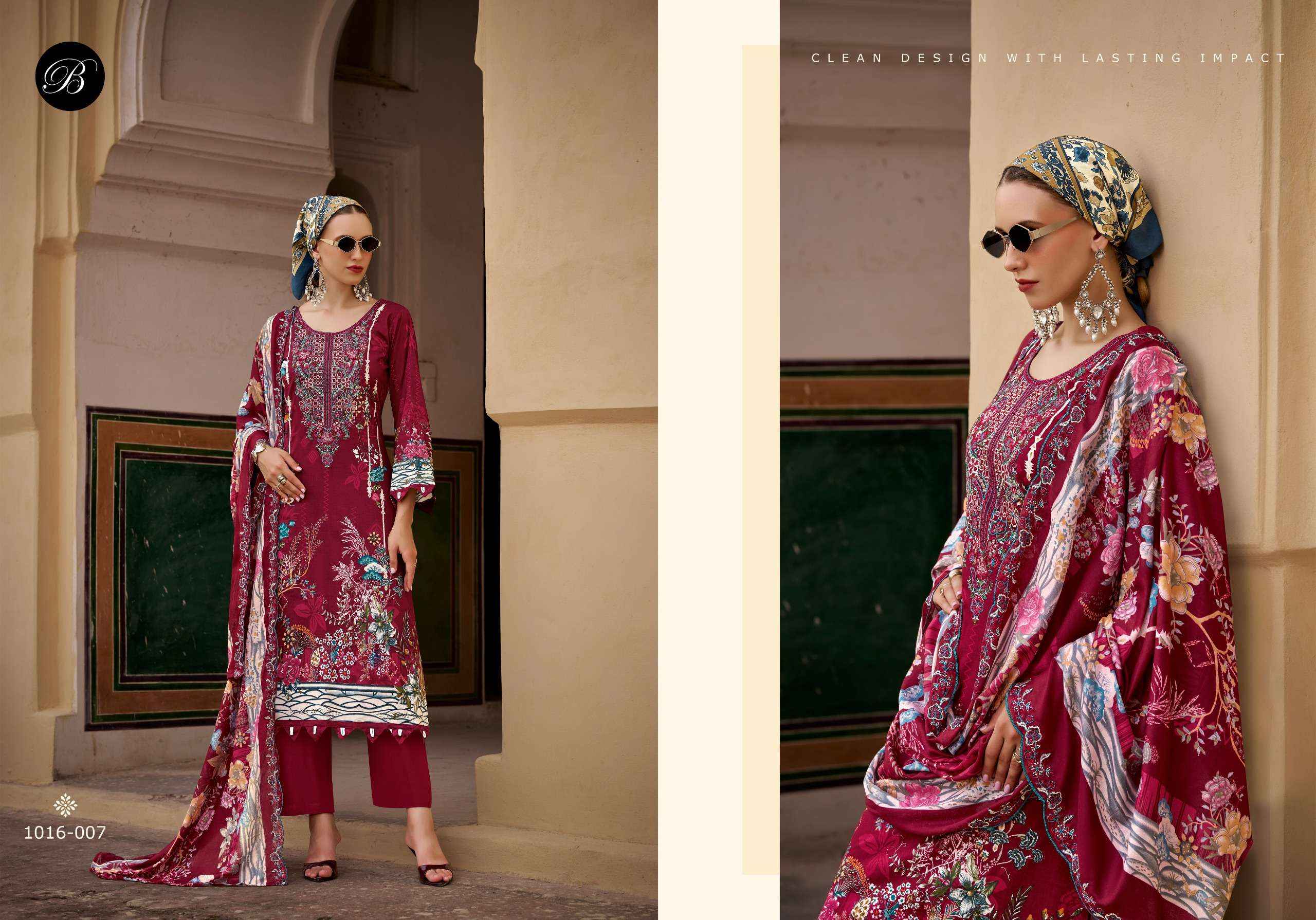 BELLIZA GUZARISH VOL 26 present Wholesale designer Dress material in ...