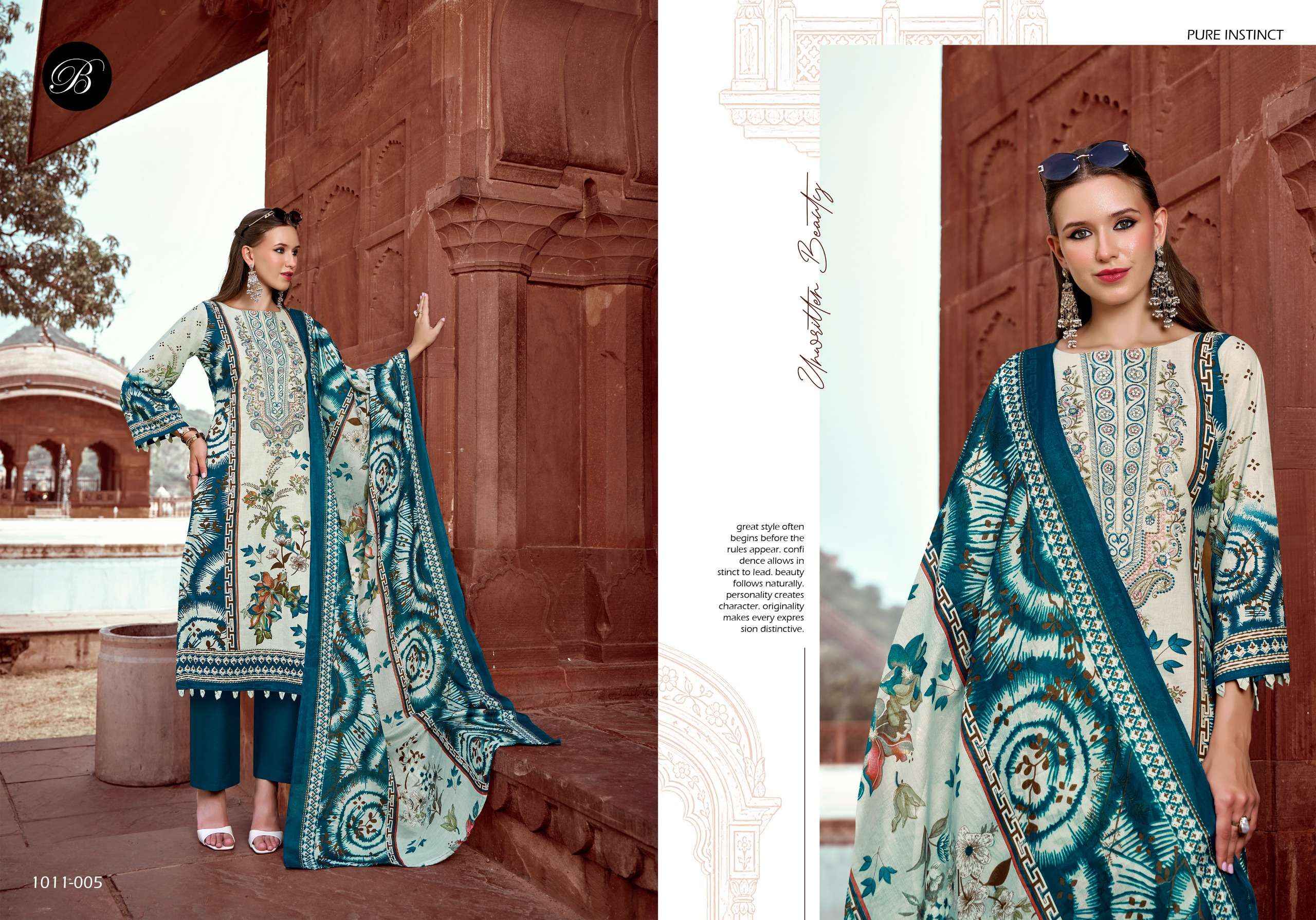 Belliza Naira Vol 158 Cotton Dress Material 8 pcs Cataloge