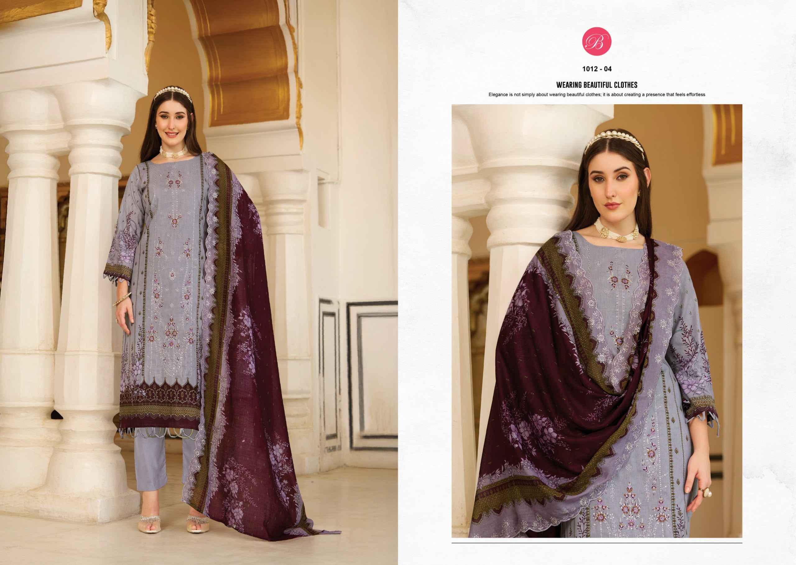 Belliza Noor E Ishq Vol 2 Cotton Dress Material 6 pcs Catalogue
