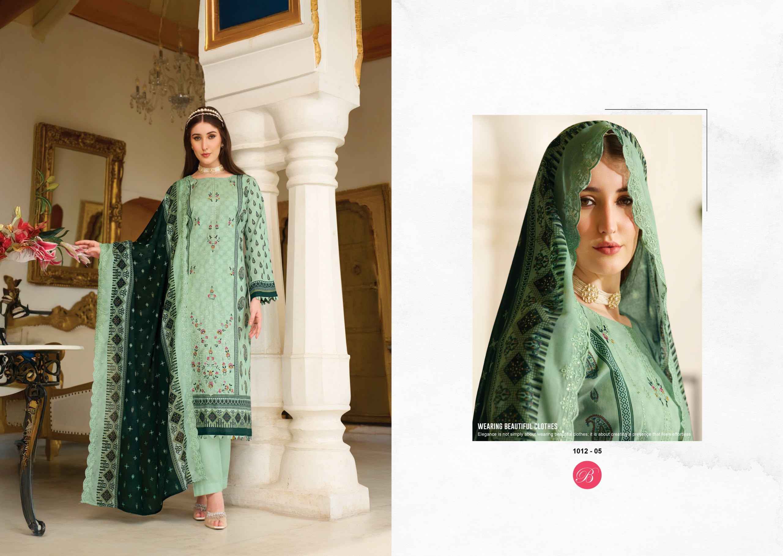 Belliza Noor E Ishq Vol 2 Cotton Dress Material 6 pcs Catalogue