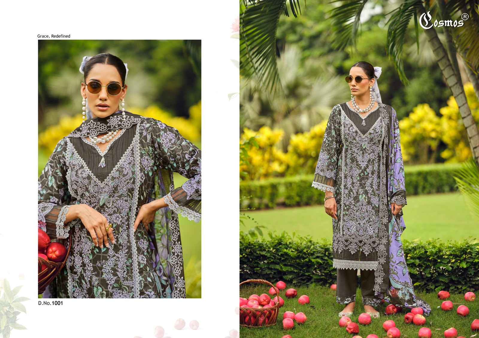Cosmos Aqeeq Premium Vol 1 Readymade Lawn Cotton Dress 4 pcs Catalogue