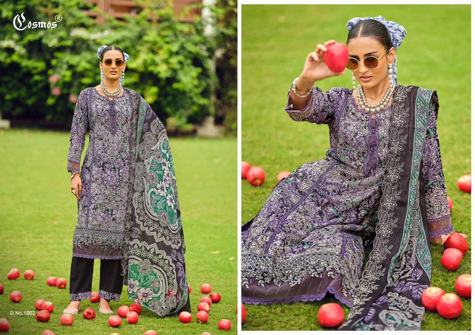 Cosmos Aqeeq Premium Vol 1 Readymade Lawn Cotton Dress 4 pcs Catalogue
