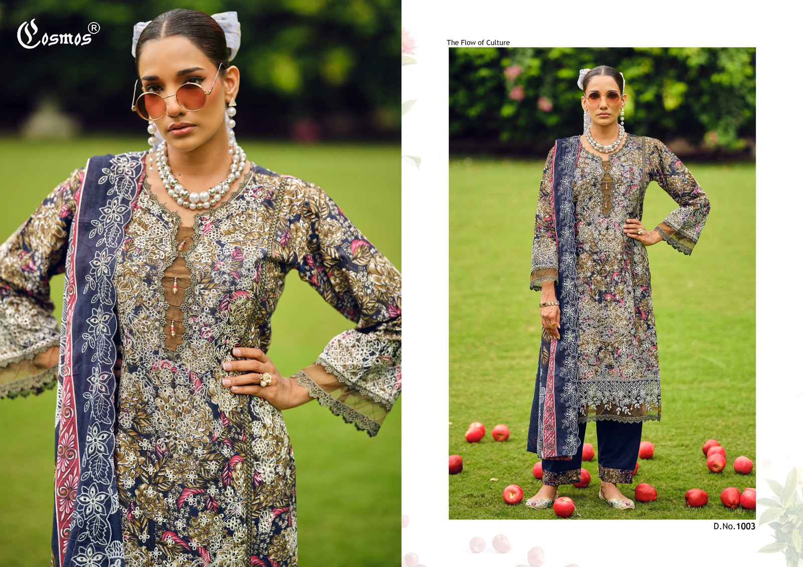 Cosmos Aqeeq Premium Vol 1 Readymade Lawn Cotton Dress 4 pcs Catalogue