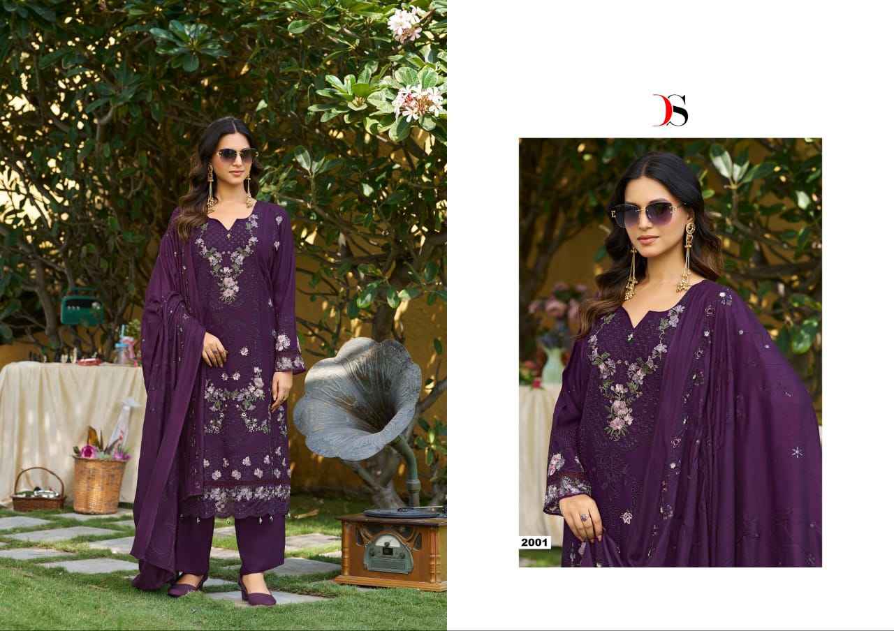 Deepsy Elaf Pashmina Vol 2 Viscouse Pashmina Dress Material 4 pcs Catalogue