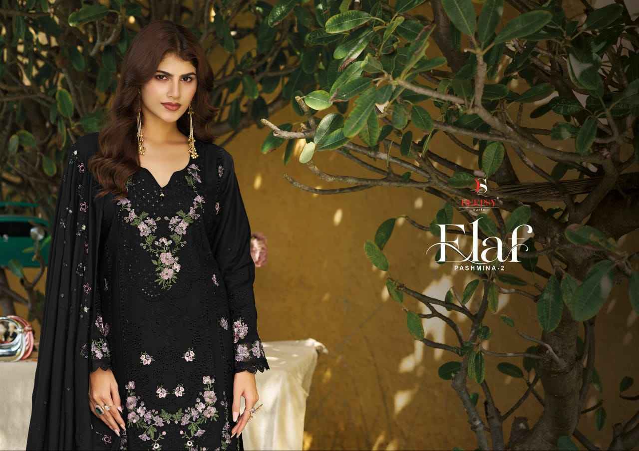 Deepsy Elaf Pashmina Vol 2 Viscouse Pashmina Dress Material 4 pcs Catalogue