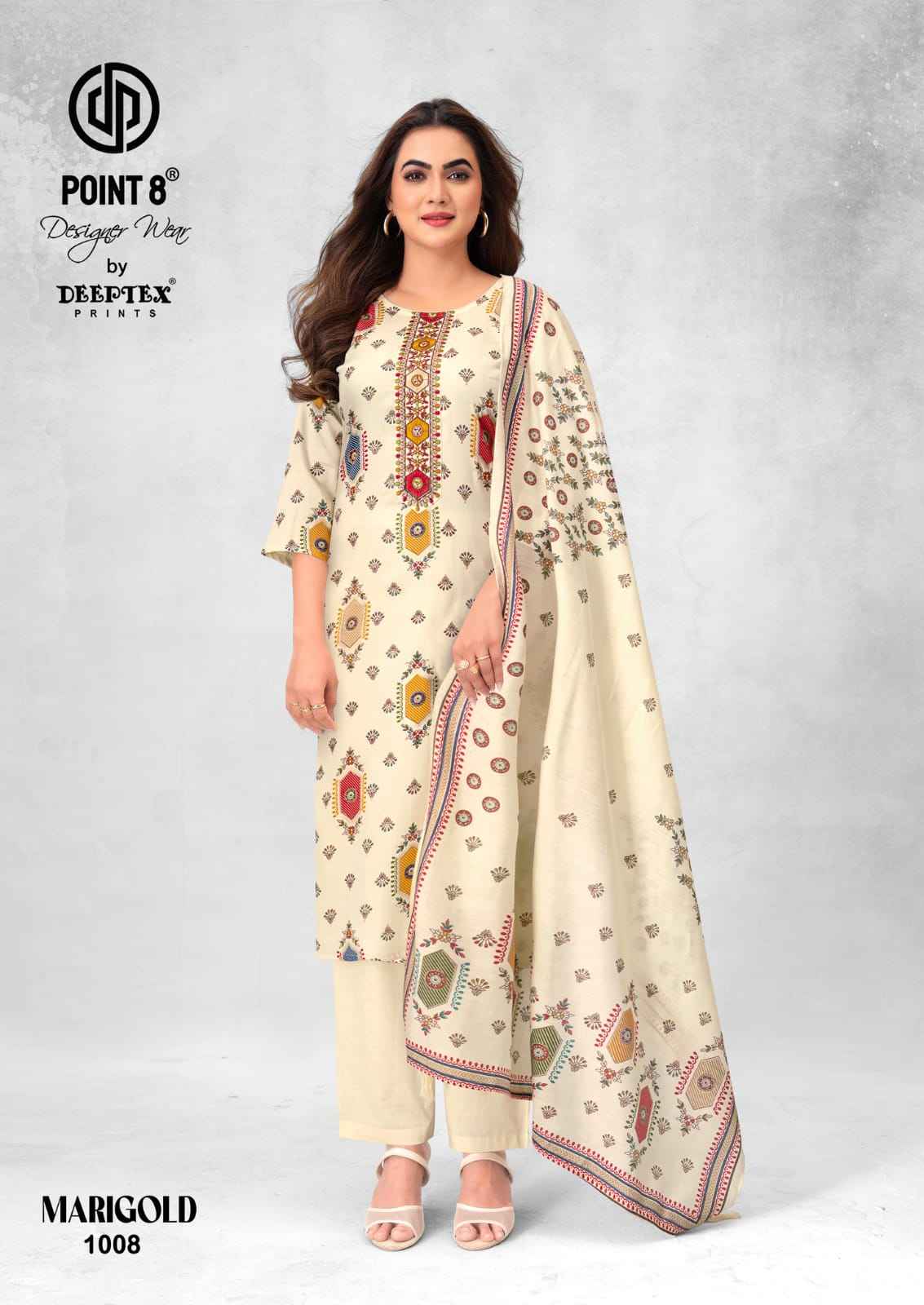 Deeptex Mari Gold Vol 1 Readymade Jam Satin Dress 8 pcs Catalogue