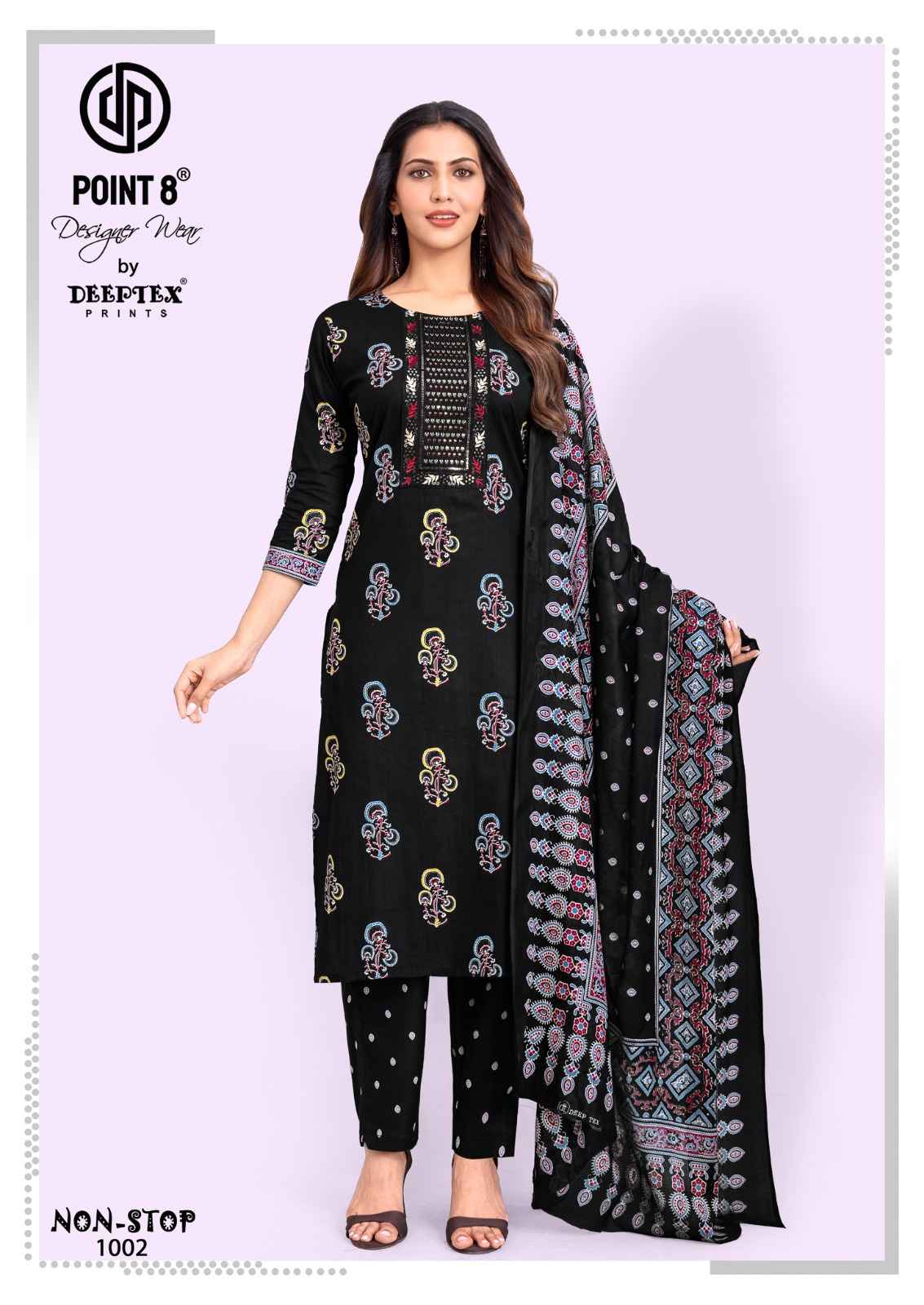 Deeptex Non Stop Vol 1 Readymade Cotton Dress 8 pcs Catalogue