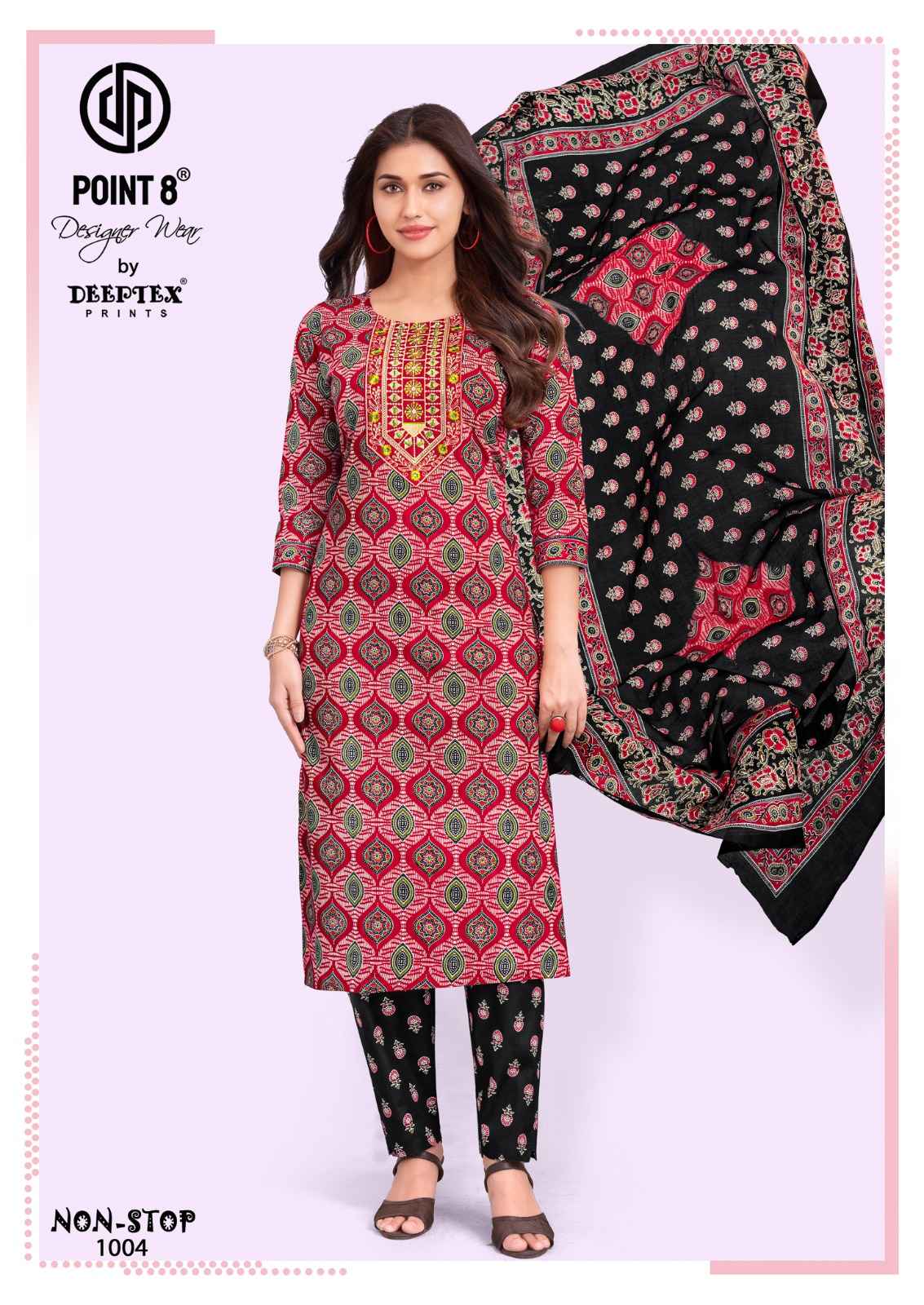 Deeptex Non Stop Vol 1 Readymade Cotton Dress 8 pcs Catalogue