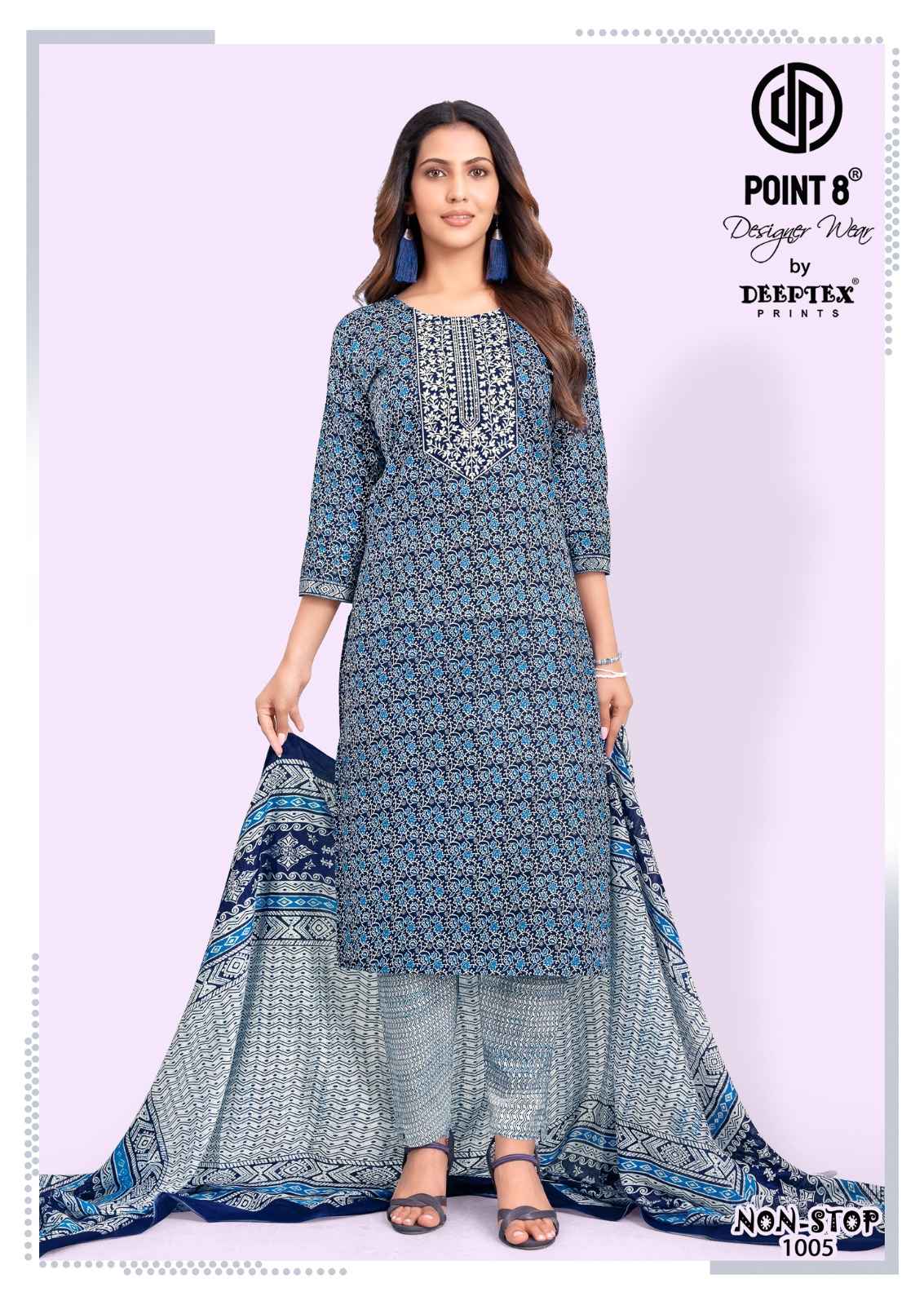 Deeptex Non Stop Vol 1 Readymade Cotton Dress 8 pcs Catalogue