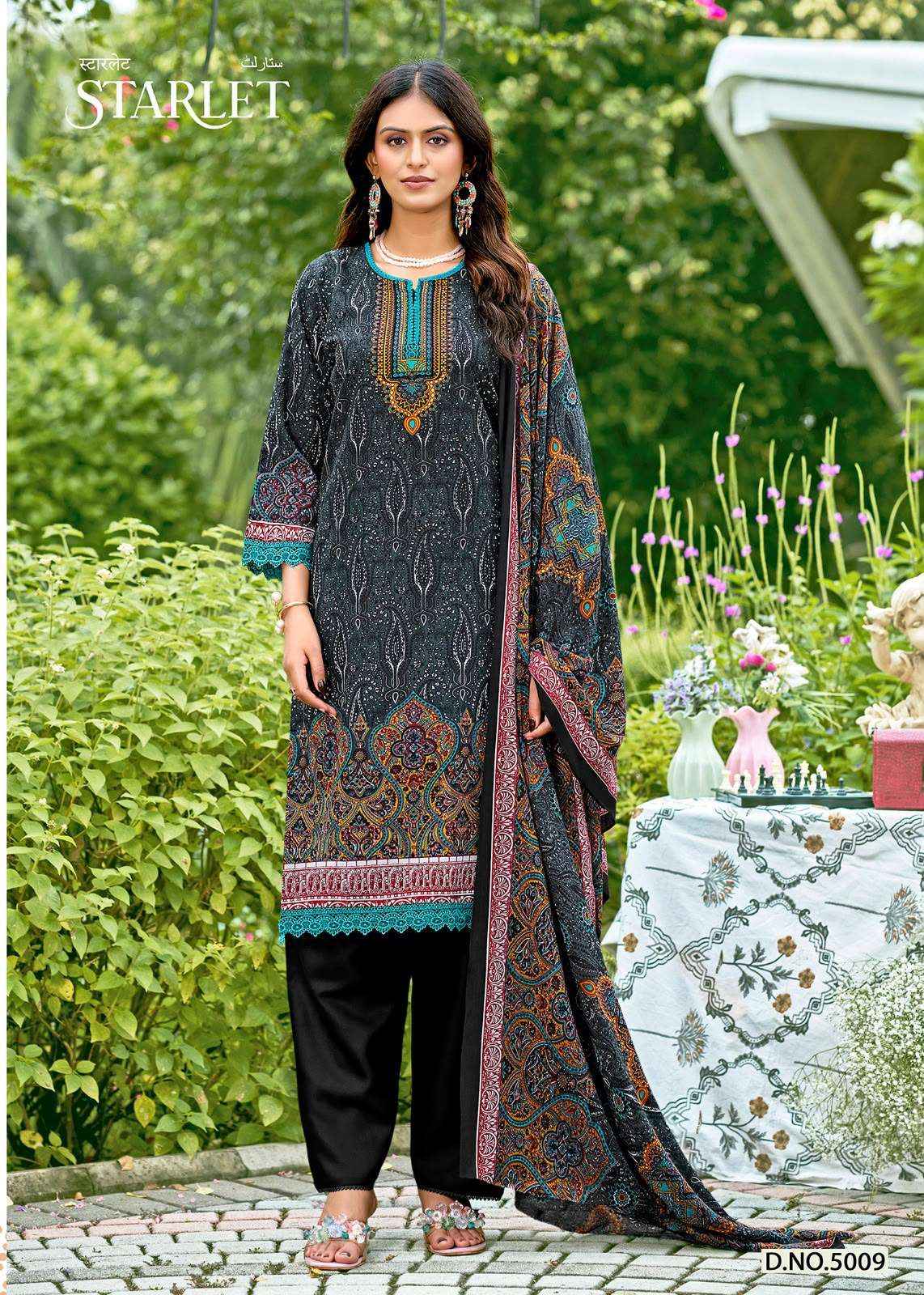 Ganesha Starlet Vol 5 Cotton Dress Material 8 pcs Catalogue