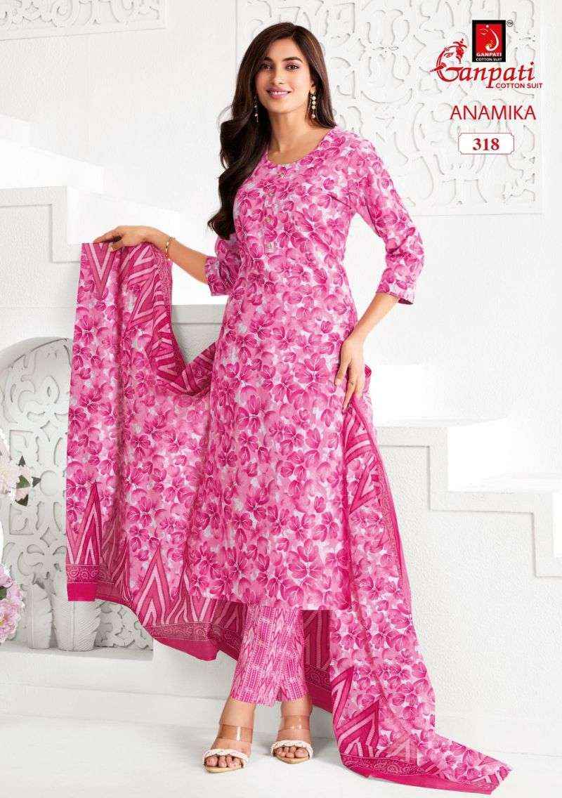 Ganpati Anamika Vol 3 Cotton Dress Material 12 pcs Catalogue