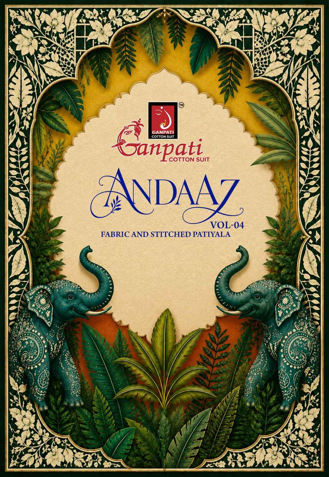 Ganpati Andaaz Vol 4 Cotton Dress Material