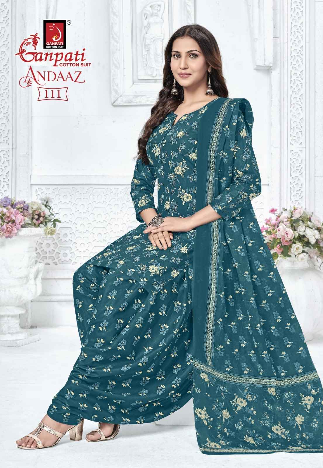 Ganpati Andaaz Vol 4 Cotton Dress Material