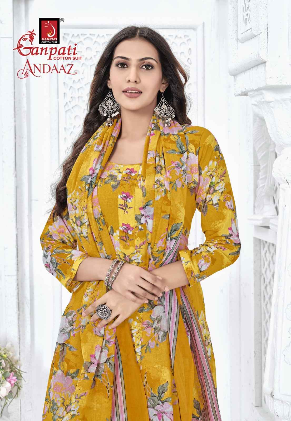 Ganpati Andaaz Vol 4 Cotton Dress Material