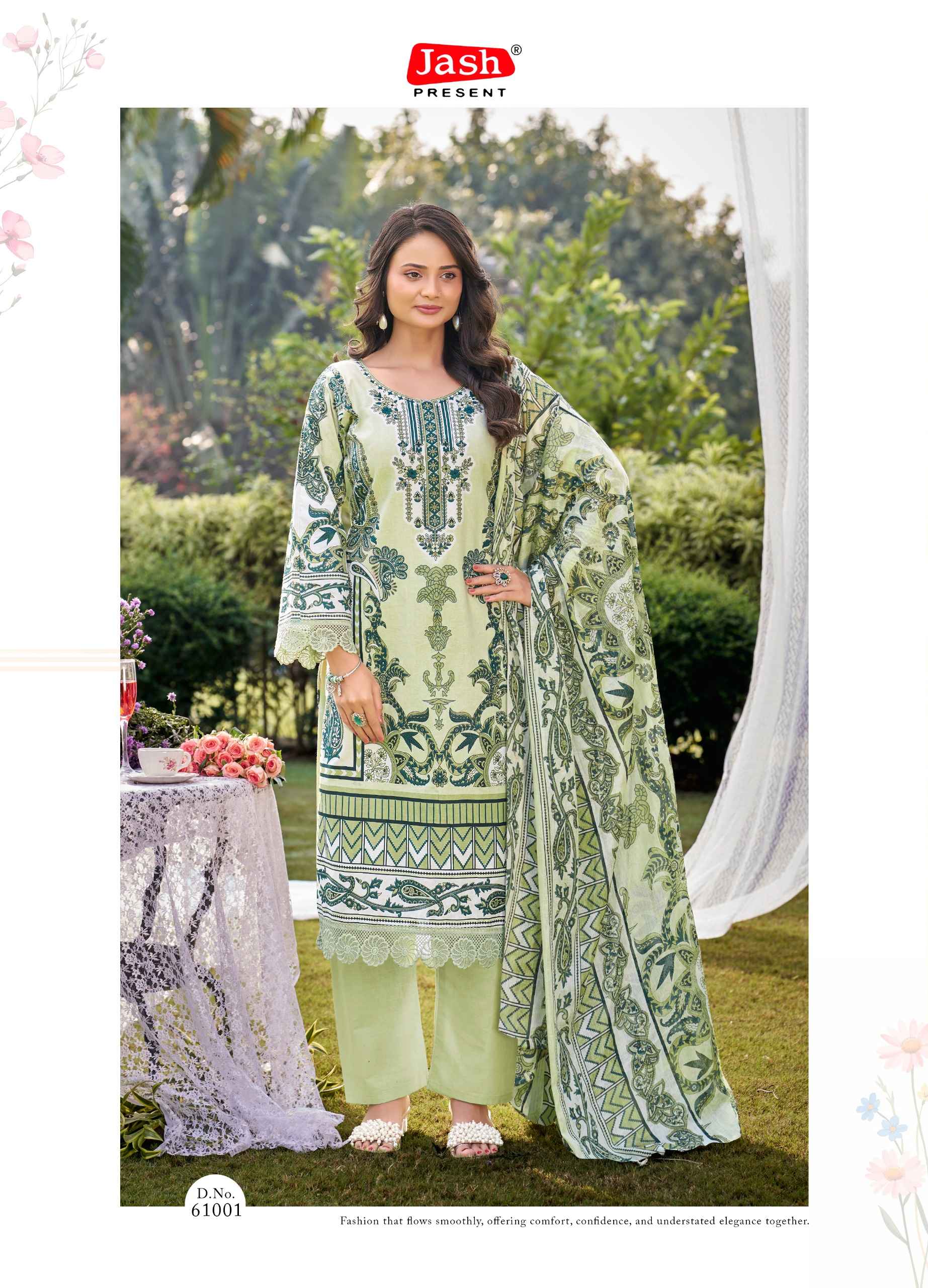 Jash Elliza Vol 61 Cotton Dress Material 10 pcs Catalogue