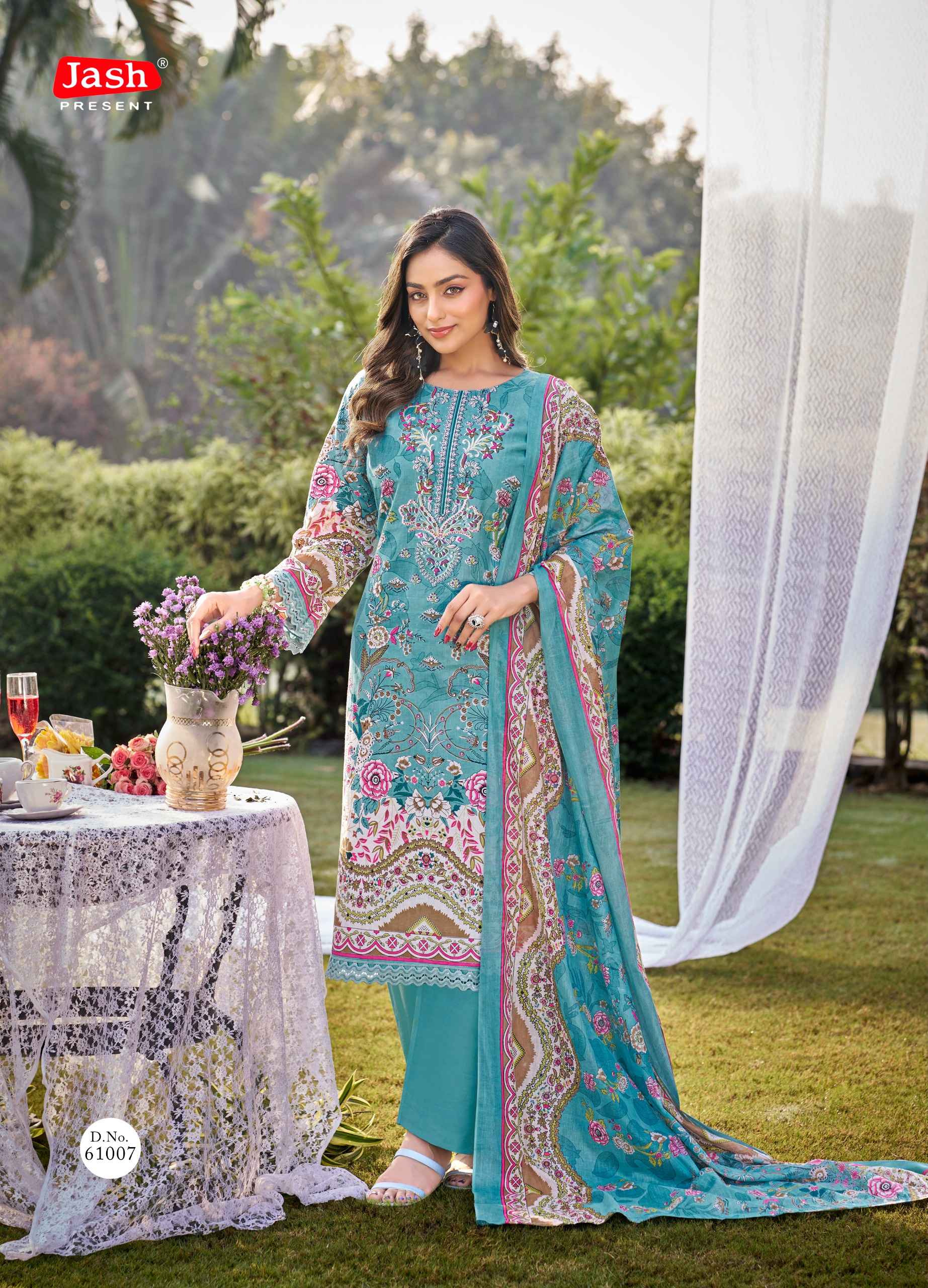 Jash Elliza Vol 61 Cotton Dress Material 10 pcs Catalogue