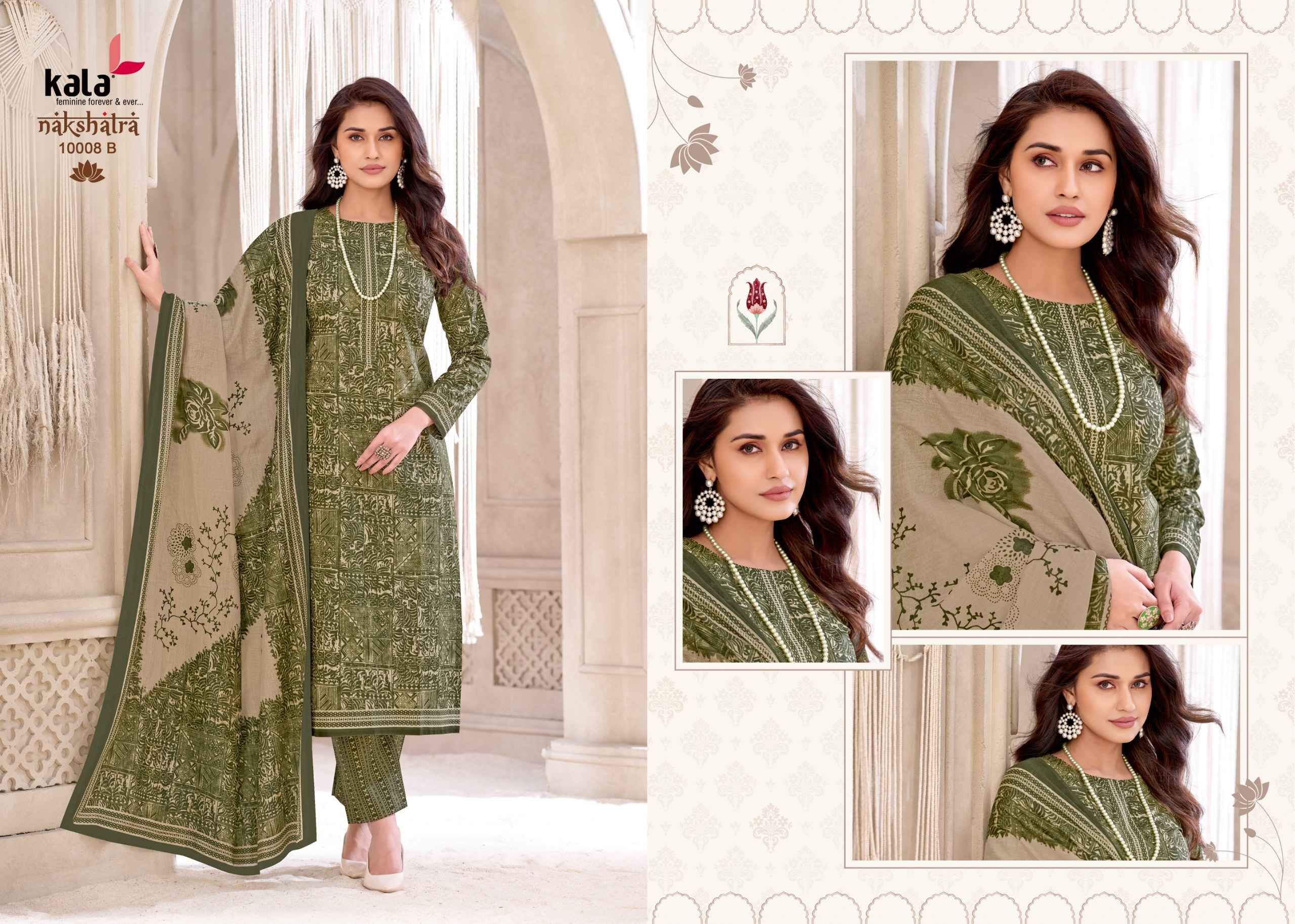 Kala Nakshatra Vol 6 Cotton Dress Material 12 pcs Catalogue