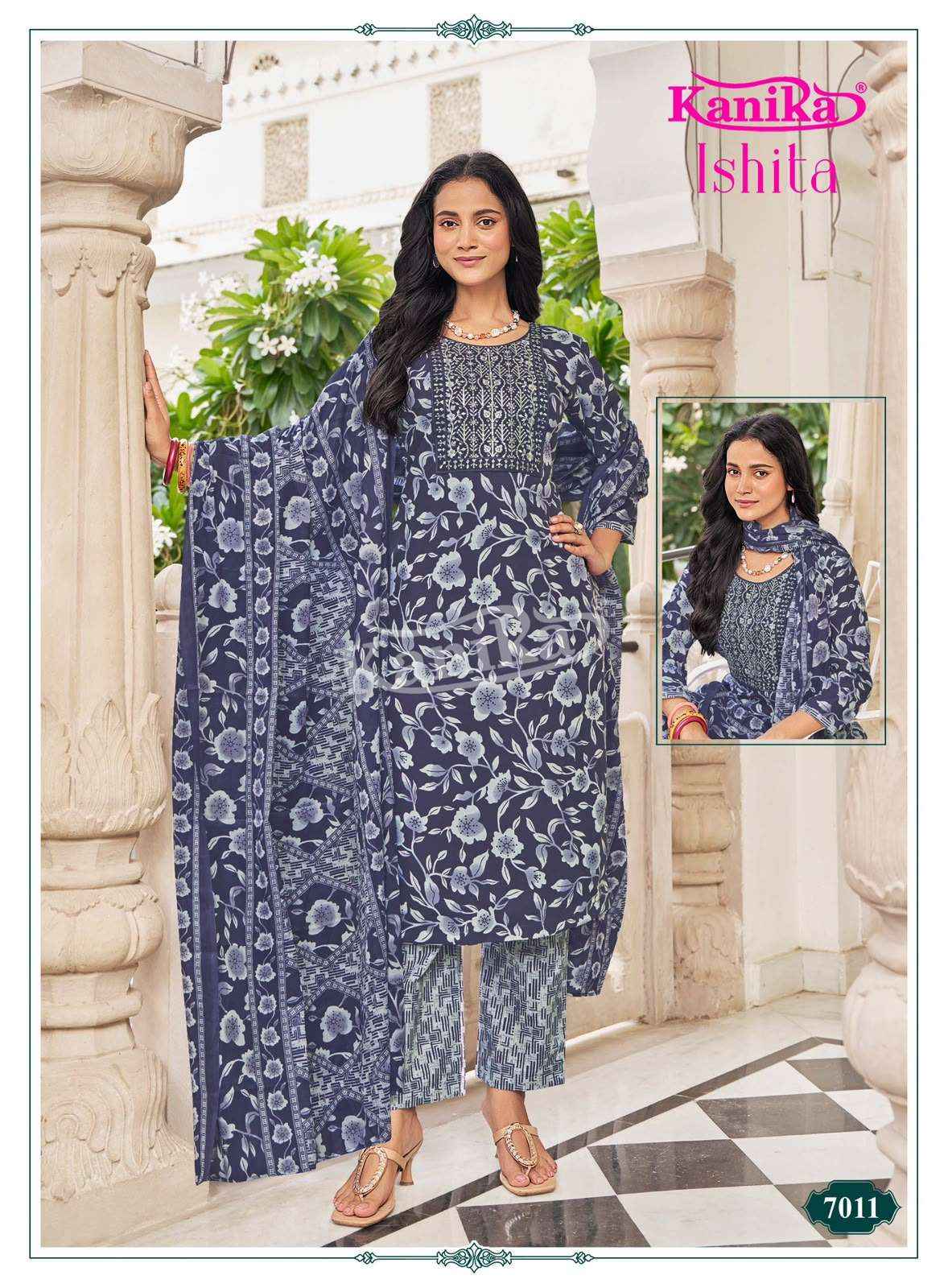 Kanika Ishita Vol 7 Cotton Kurti Combo 12 pcs Catalogue