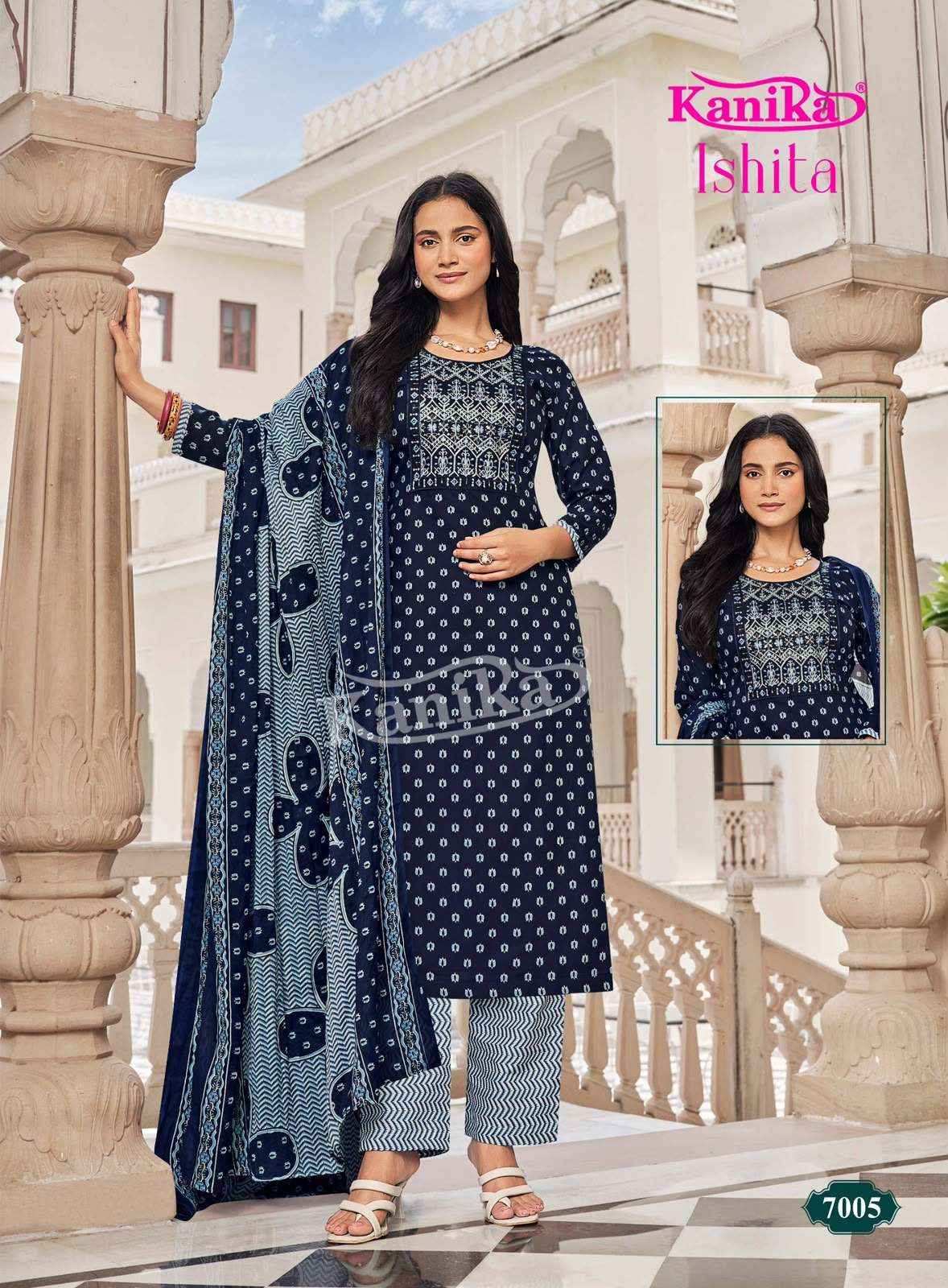 Kanika Ishita Vol 7 Cotton Kurti Combo 12 pcs Catalogue