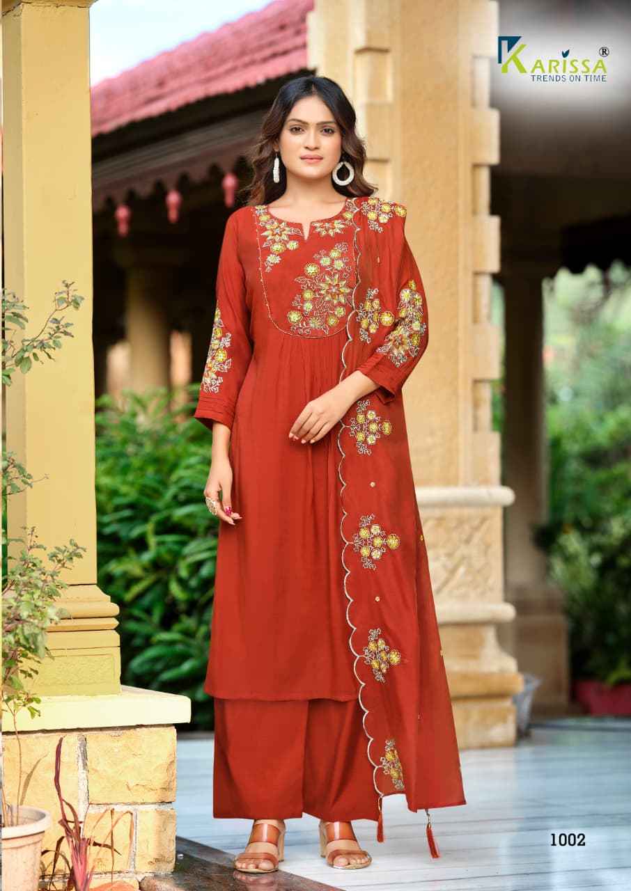 Karissa Ajmera Viscose Kurti Combo 4 pcs Catalogue