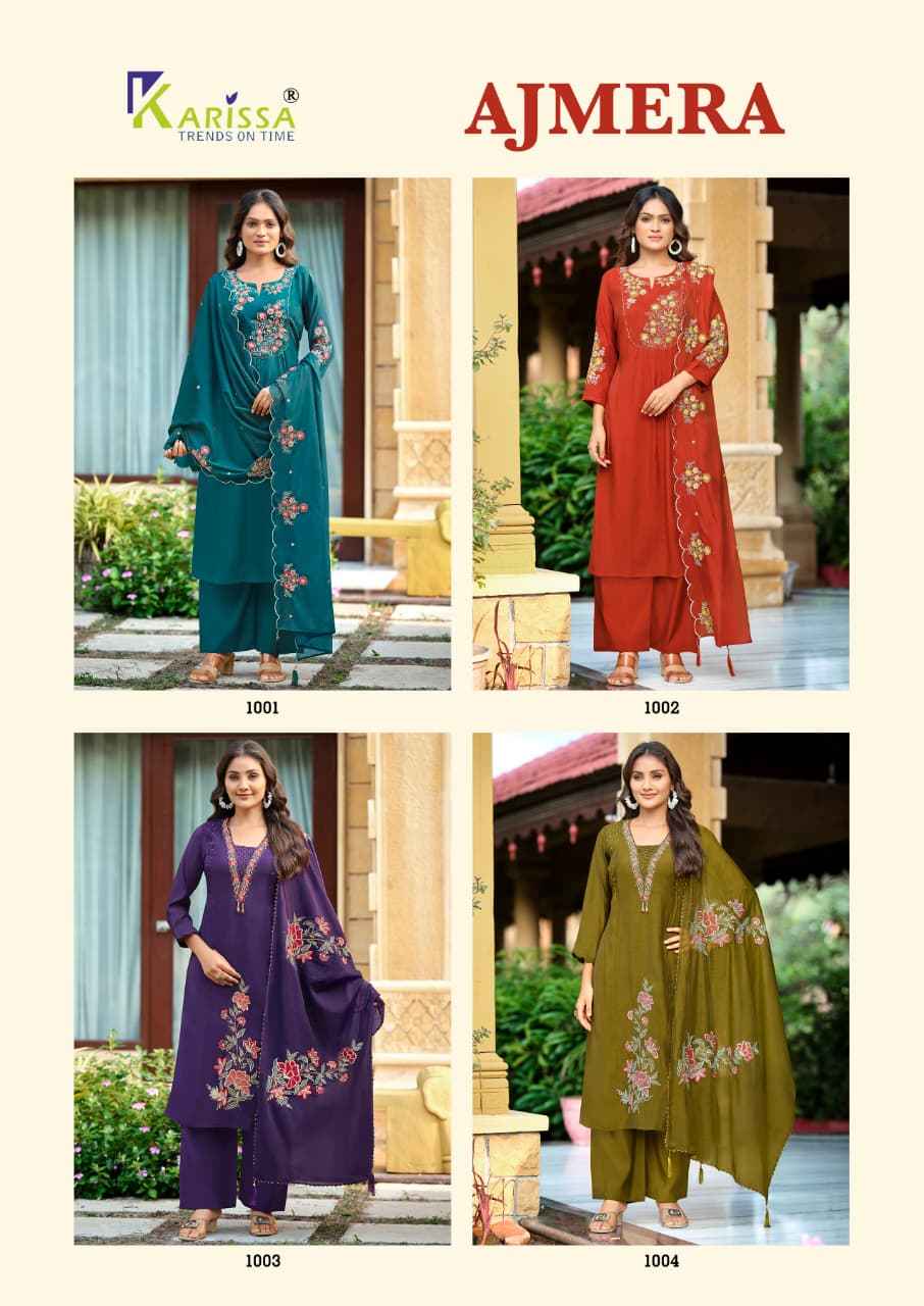 Karissa Ajmera Viscose Kurti Combo 4 pcs Catalogue