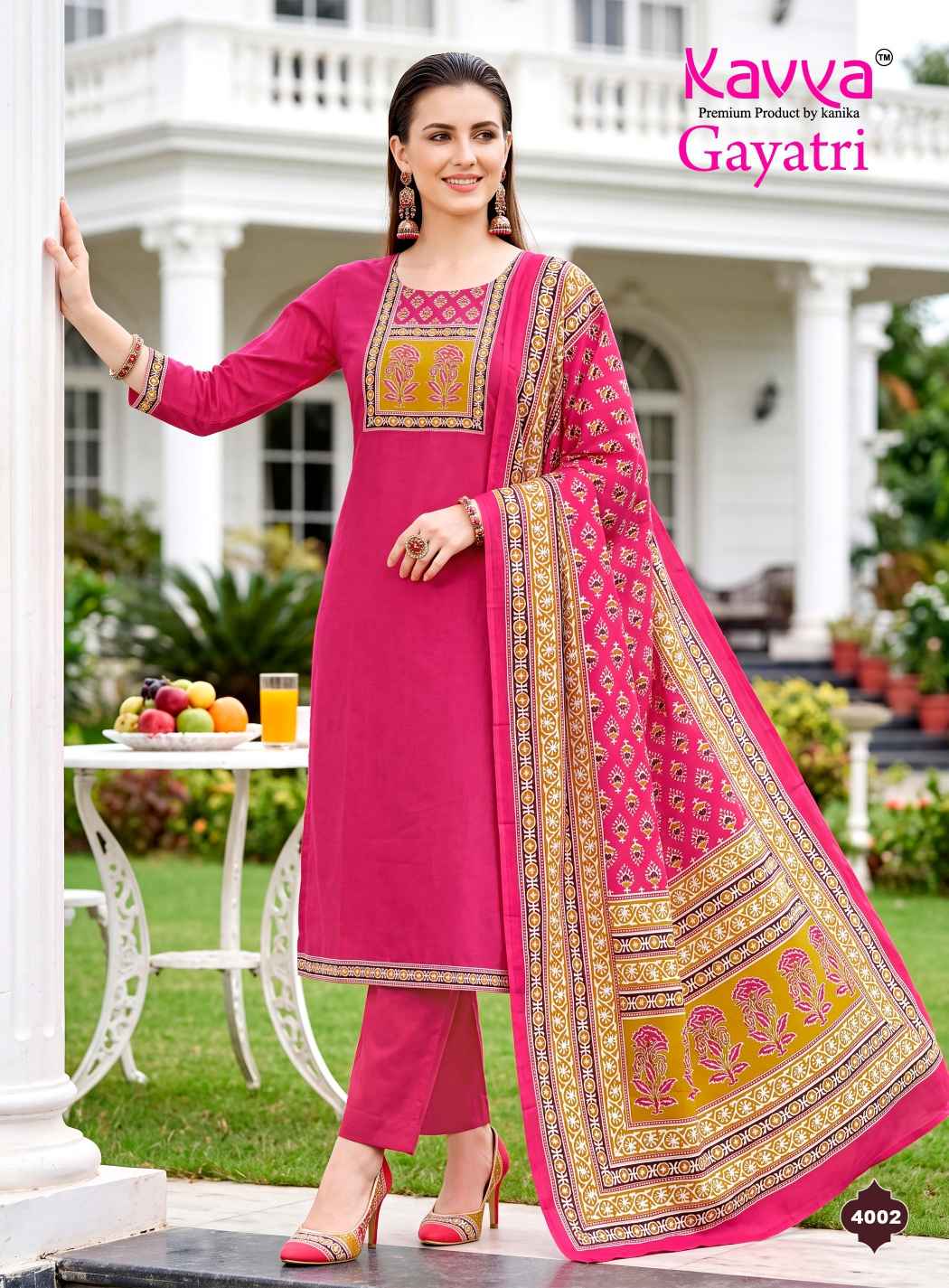 Kavya Gayatri Vol 4 Dhabu Cotton Kurti Combo 10 pcs Catalogue