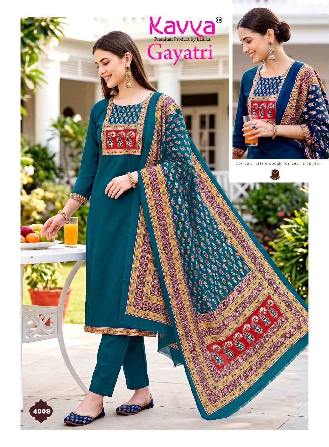 Kavya Gayatri Vol 4 Dhabu Cotton Kurti Combo 10 pcs Catalogue
