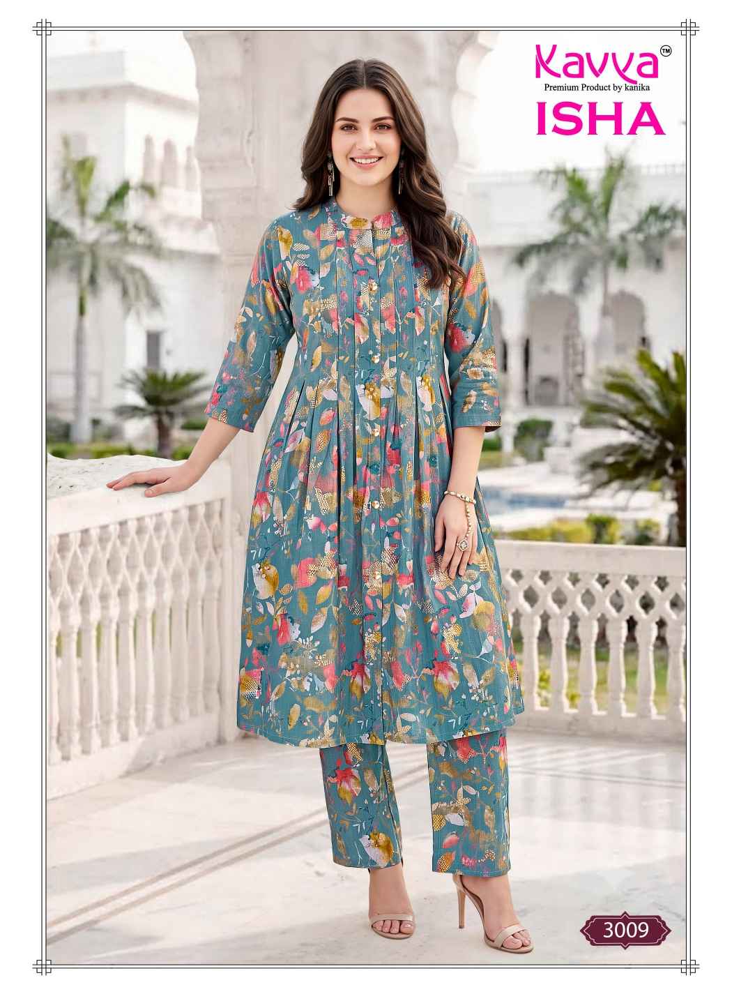 Kavya Isha Vol 3 Vatican Co Ord Set 10 pcs Catalogue