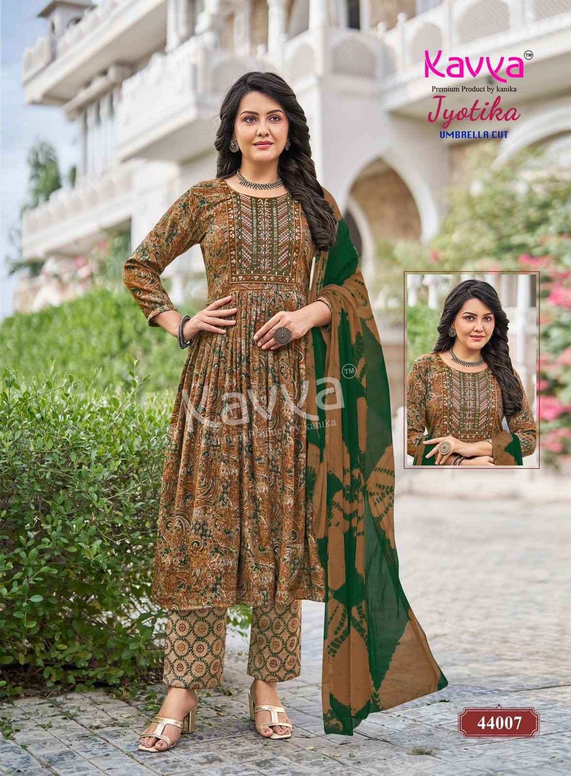 Kavya Jyotika Vol 44 Capsule Kurti Combo 10 pcs Catalogue