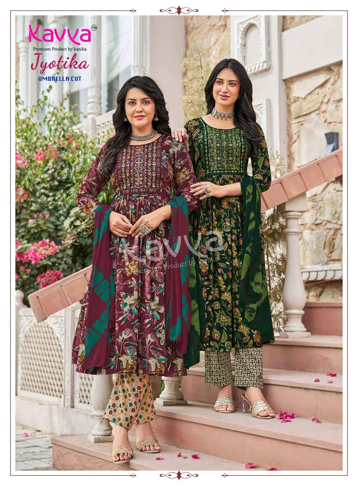 Kavya Jyotika Vol 44 Capsule Kurti Combo 10 pcs Catalogue