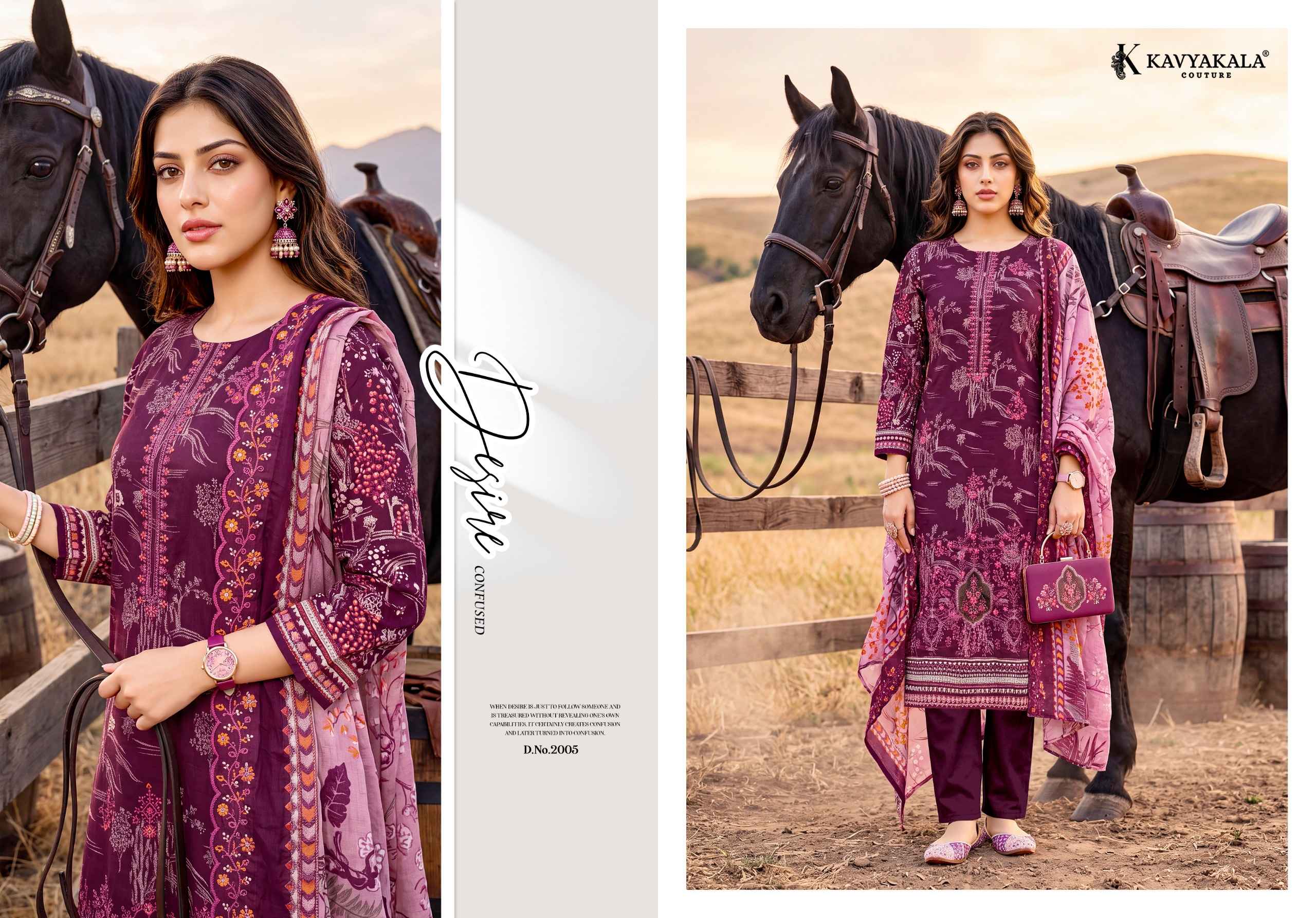 Kavyakala Aafreen Vol 2 Lawn Cotton Dress Material 6 pcs Catalogue