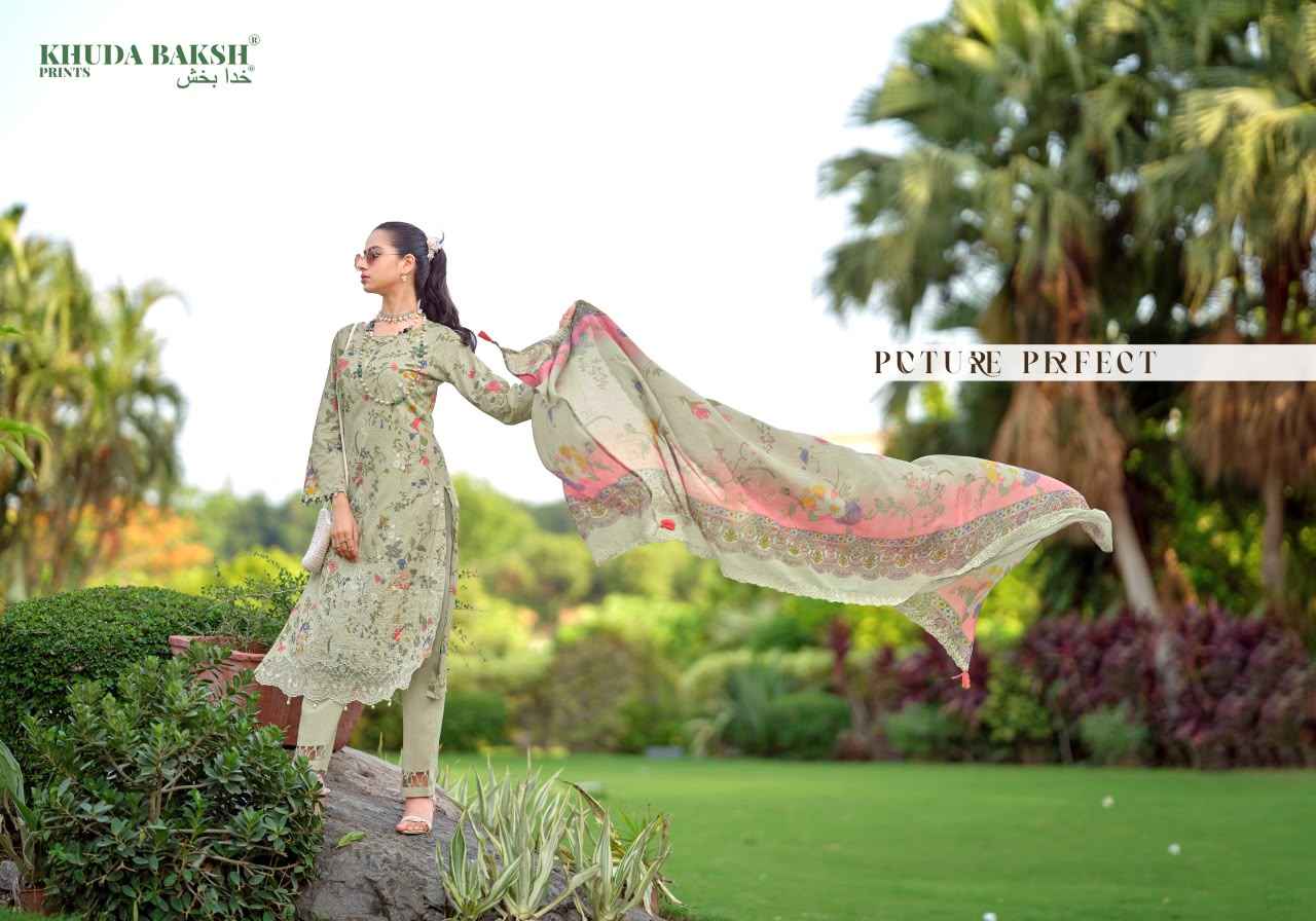 Khuda Baksh Prints Humdum Vol 3 Lawn Dress Material 9 pcs Cataloge