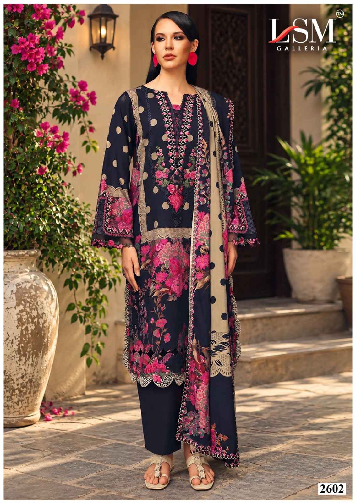 LSM Galleria Parian Dream Vol 26 Cotton Dress Material 6 pcs Catalogue