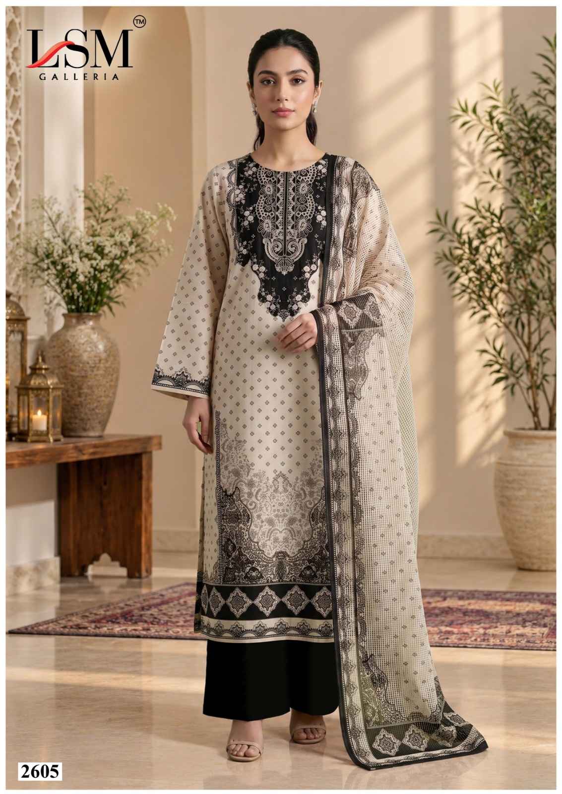 LSM Galleria Parian Dream Vol 26 Cotton Dress Material 6 pcs Catalogue