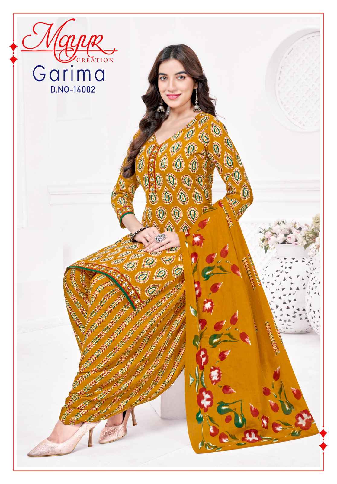 Mayur Creation Garima Vol 14 Readymade Cotton Dress 10 pcs Catalogue