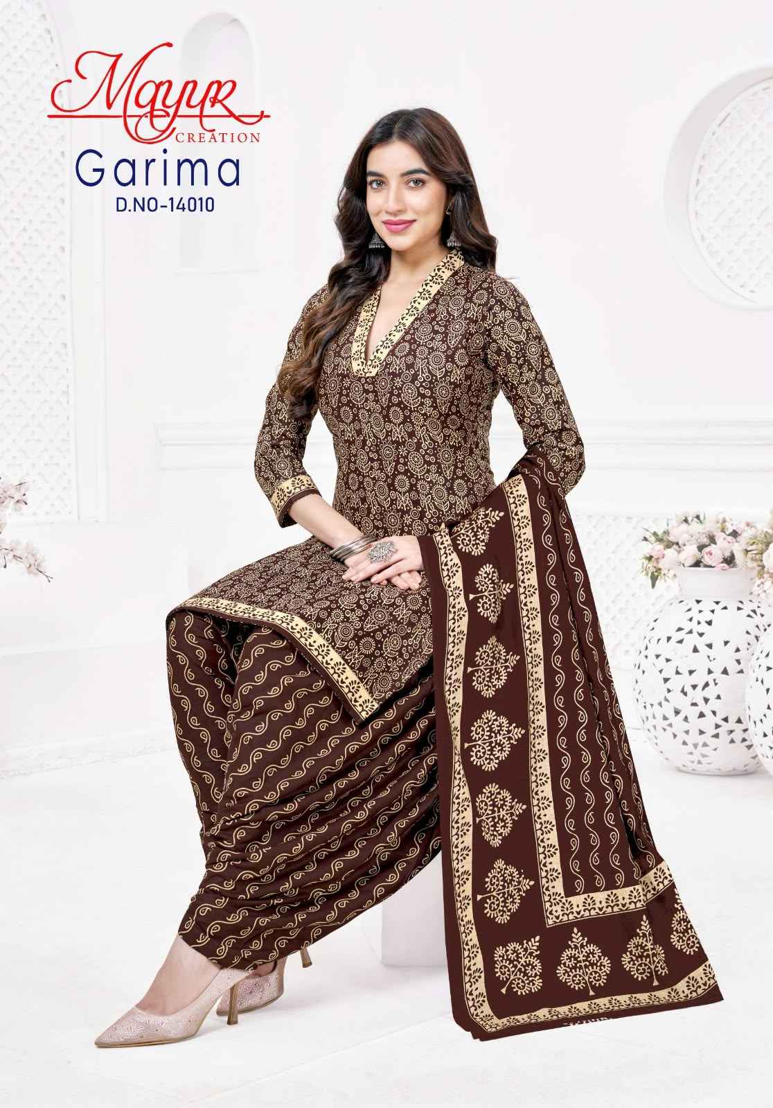 Mayur Creation Garima Vol 14 Readymade Cotton Dress 10 pcs Catalogue