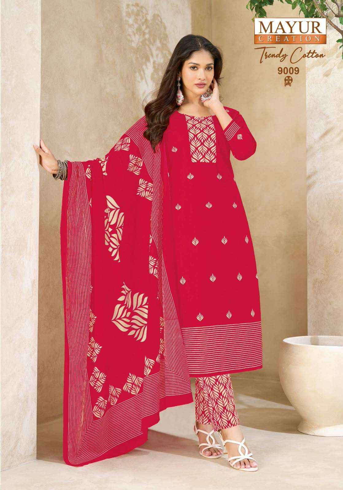 Mayur Creation Trendy Cotton Vol 9 Cotton Dress Material 10 pcs Catalogue