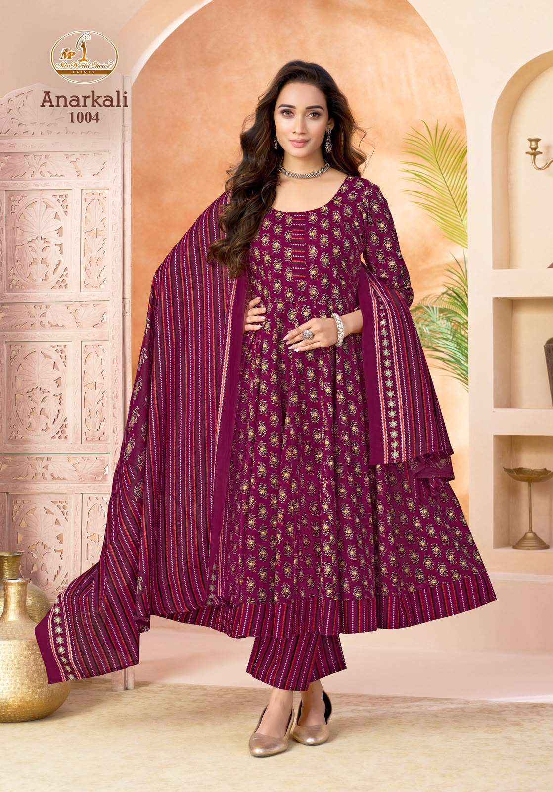 Miss World Choice Anarkal Vol 1 Readymade Cotton Dress 10 pcs Catalogue