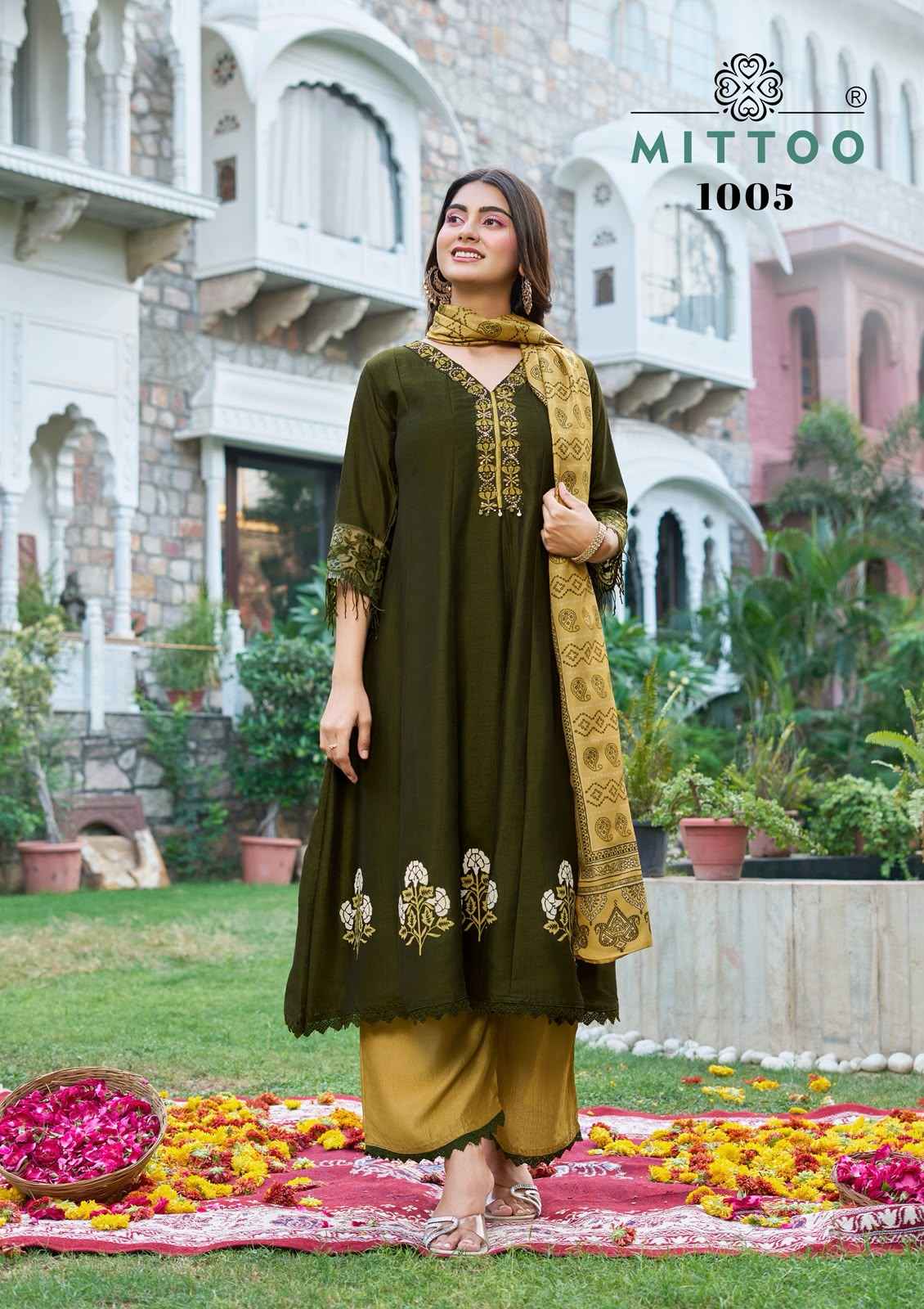 Mittoo Baarati Vol 2 Vichitra Kurti Combo 4 pcs Catalogue