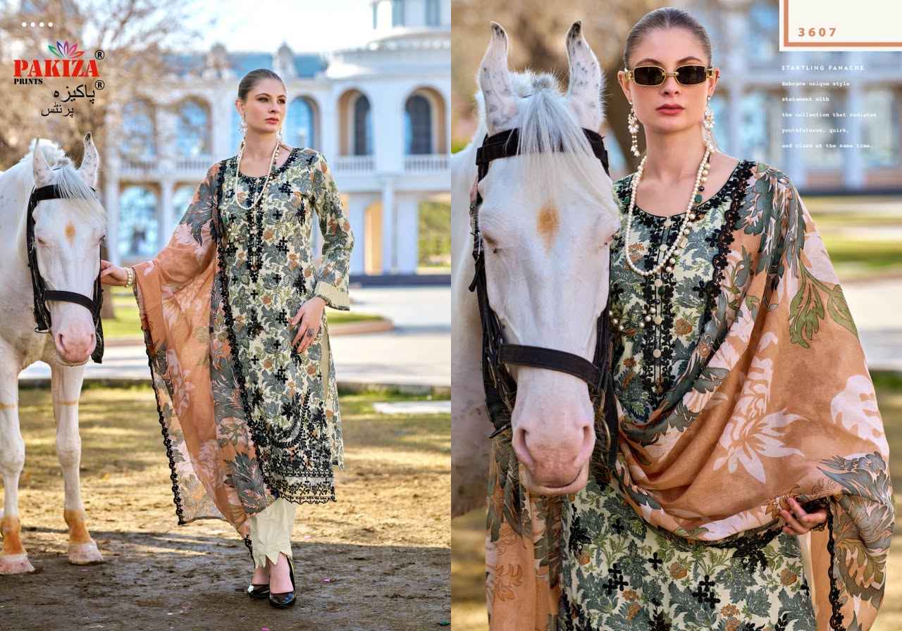 Pakiza Prints Humdum Vol 36 Lawn Dress Material 10 pcs Catalogue