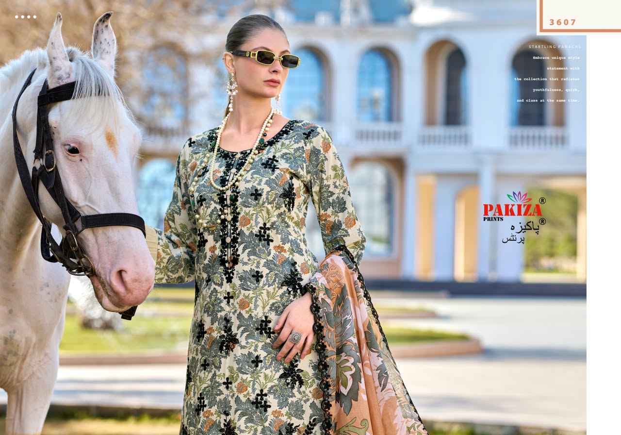 Pakiza Prints Humdum Vol 36 Lawn Dress Material 10 pcs Catalogue