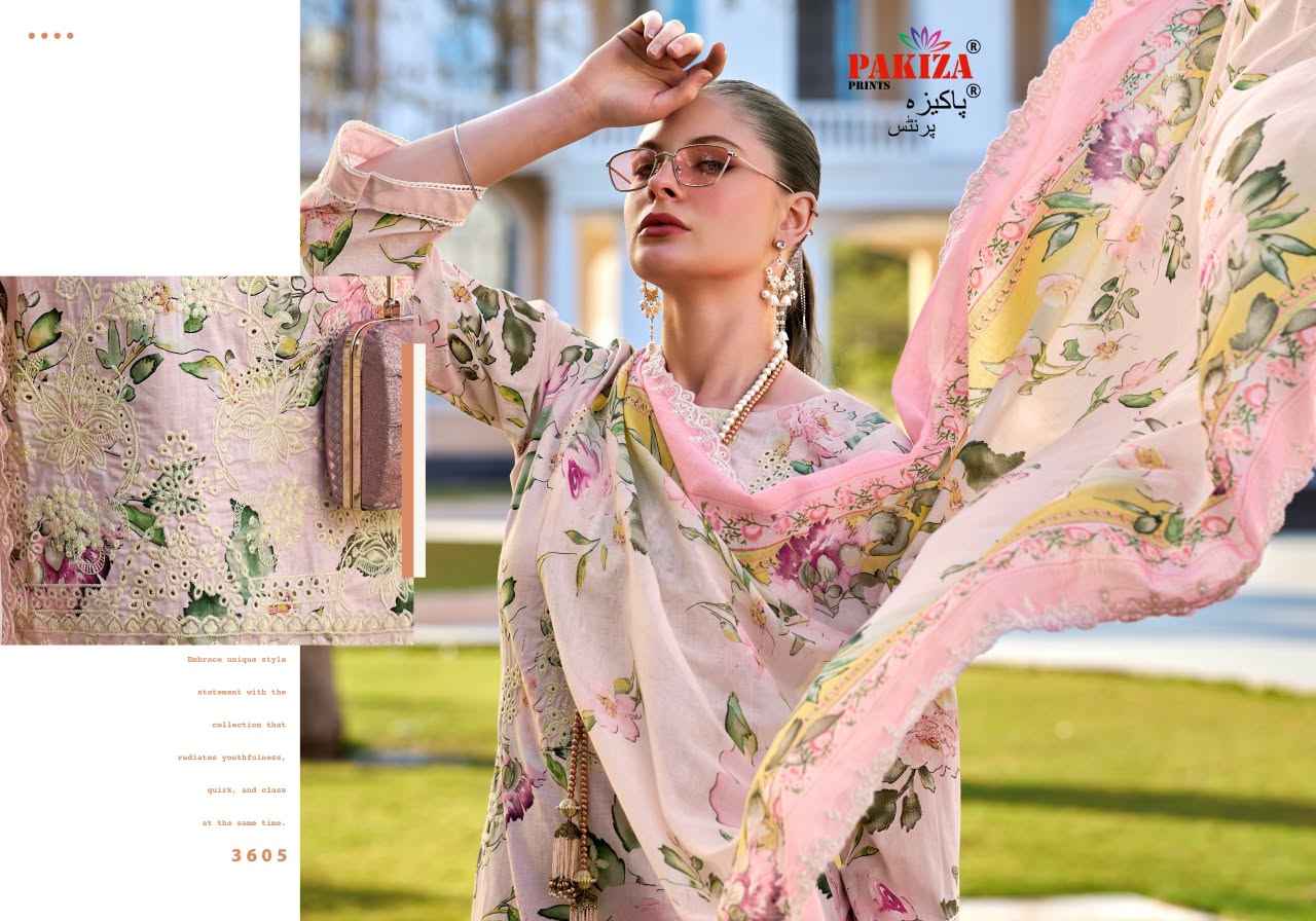Pakiza Prints Humdum Vol 36 Lawn Dress Material 10 pcs Catalogue