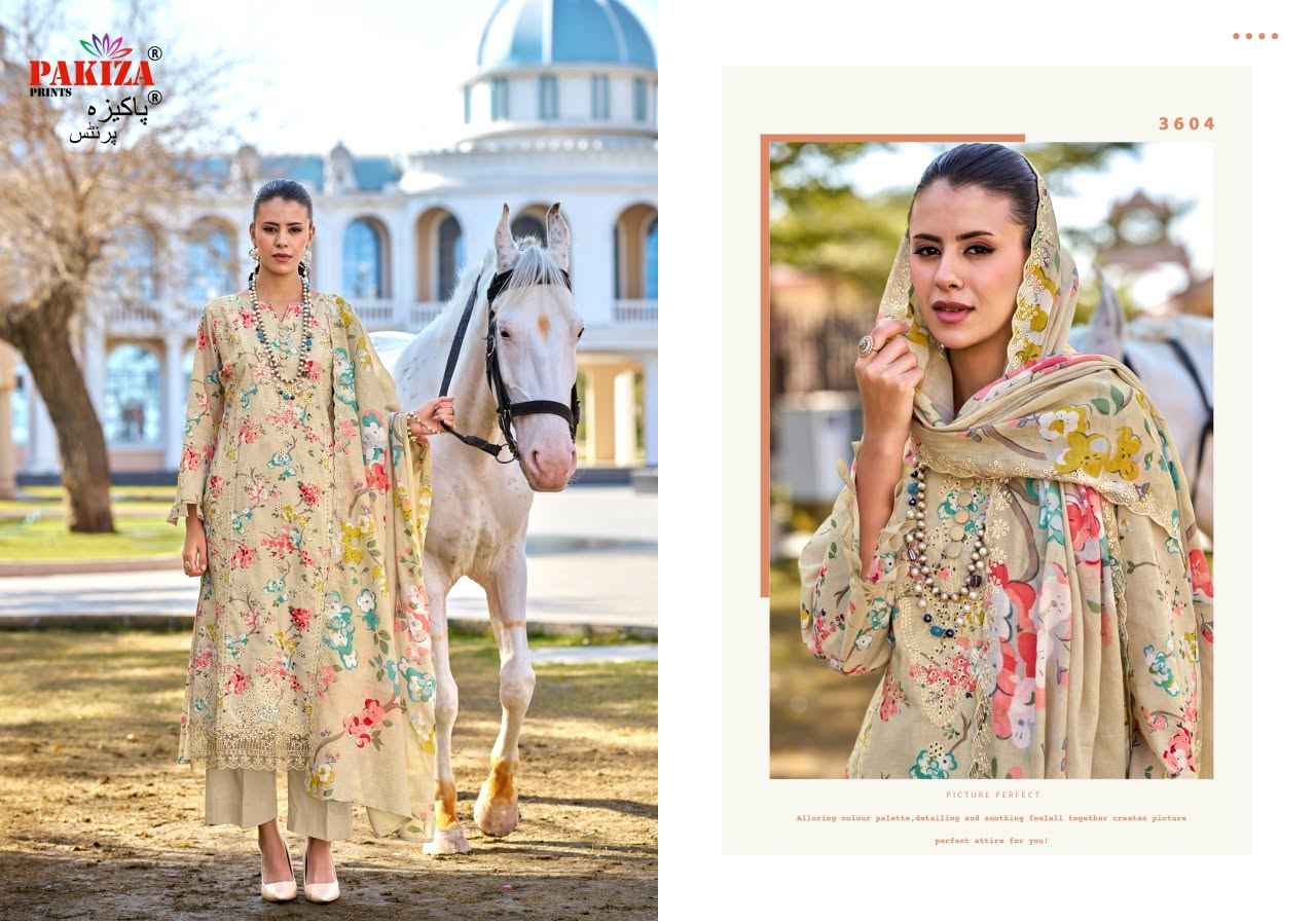 Pakiza Prints Humdum Vol 36 Lawn Dress Material 10 pcs Catalogue