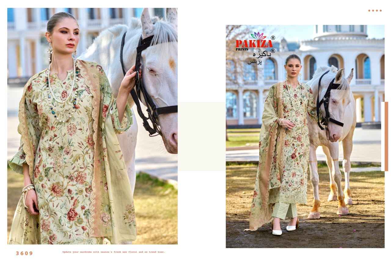 Pakiza Prints Humdum Vol 36 Lawn Dress Material 10 pcs Catalogue