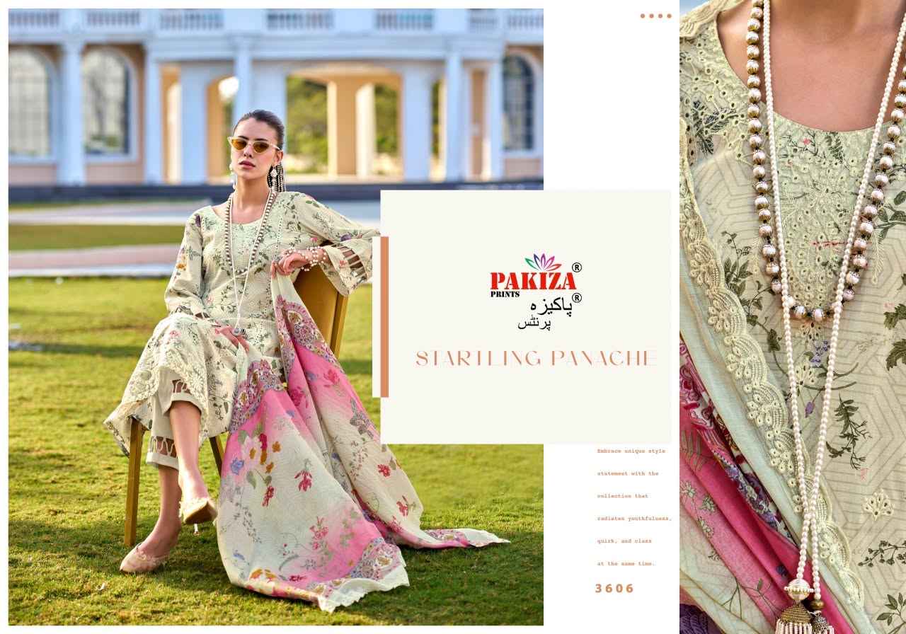Pakiza Prints Humdum Vol 36 Lawn Dress Material 10 pcs Catalogue