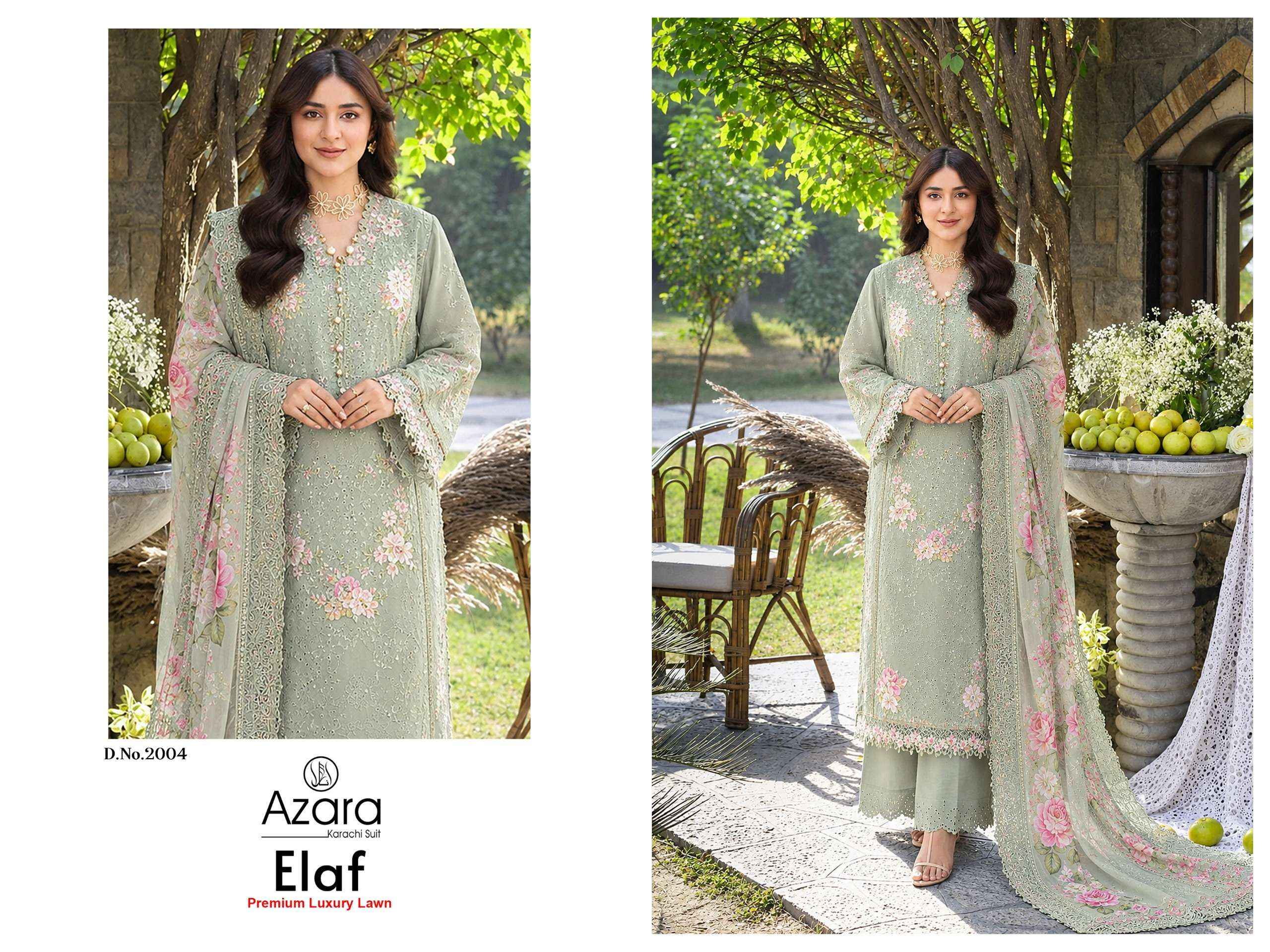 Radhika Fashion Azara Elaf Premium Vol 2 Cotton Dress Material 4 pcs Catalogue