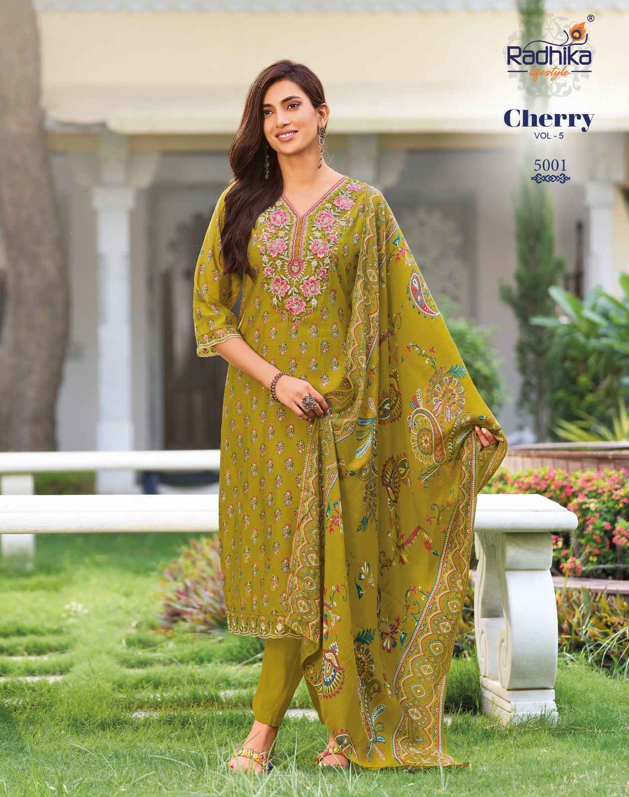 Radhika Lifestyle Cherry Vol 5 Modal Kurti Combo 8 pcs Catalogue